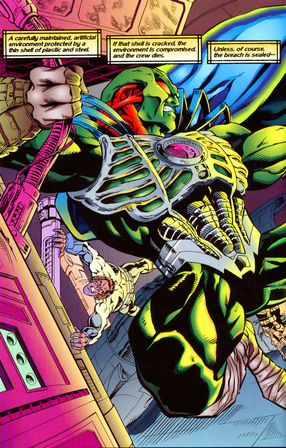 Read online Leonard Nimoy's Primortals (1995) comic -  Issue #4 - 3