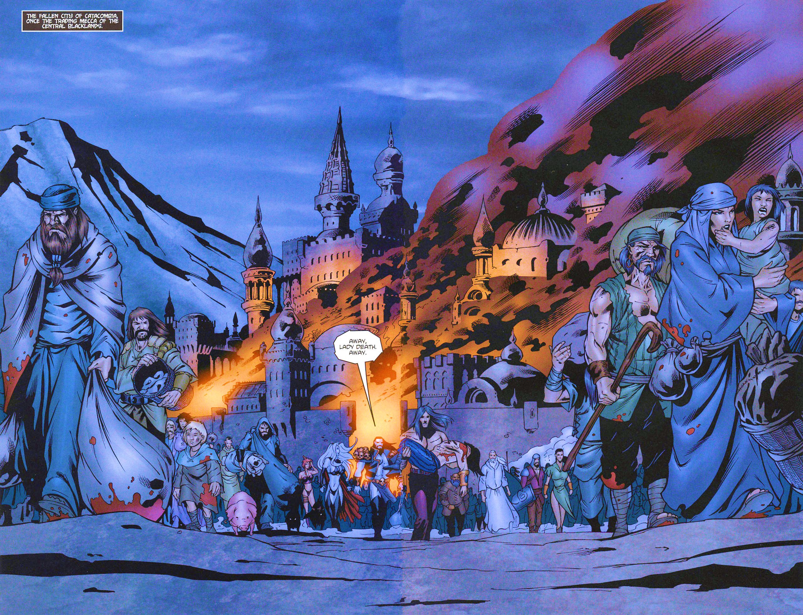 Read online Brian Pulido's Lady Death: Blacklands comic -  Issue #3 - 8