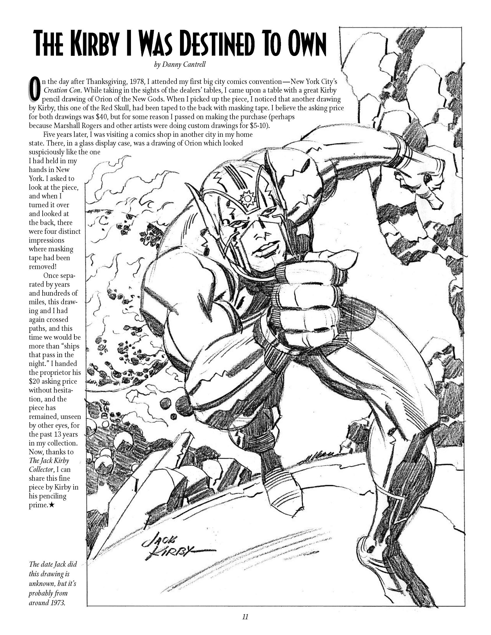 Read online The Jack Kirby Collector comic -  Issue #8 - 11