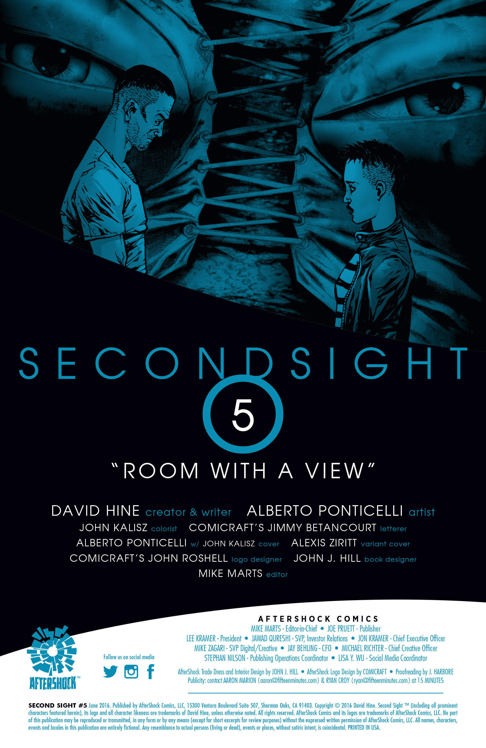 Read online Second Sight comic -  Issue #5 - 2