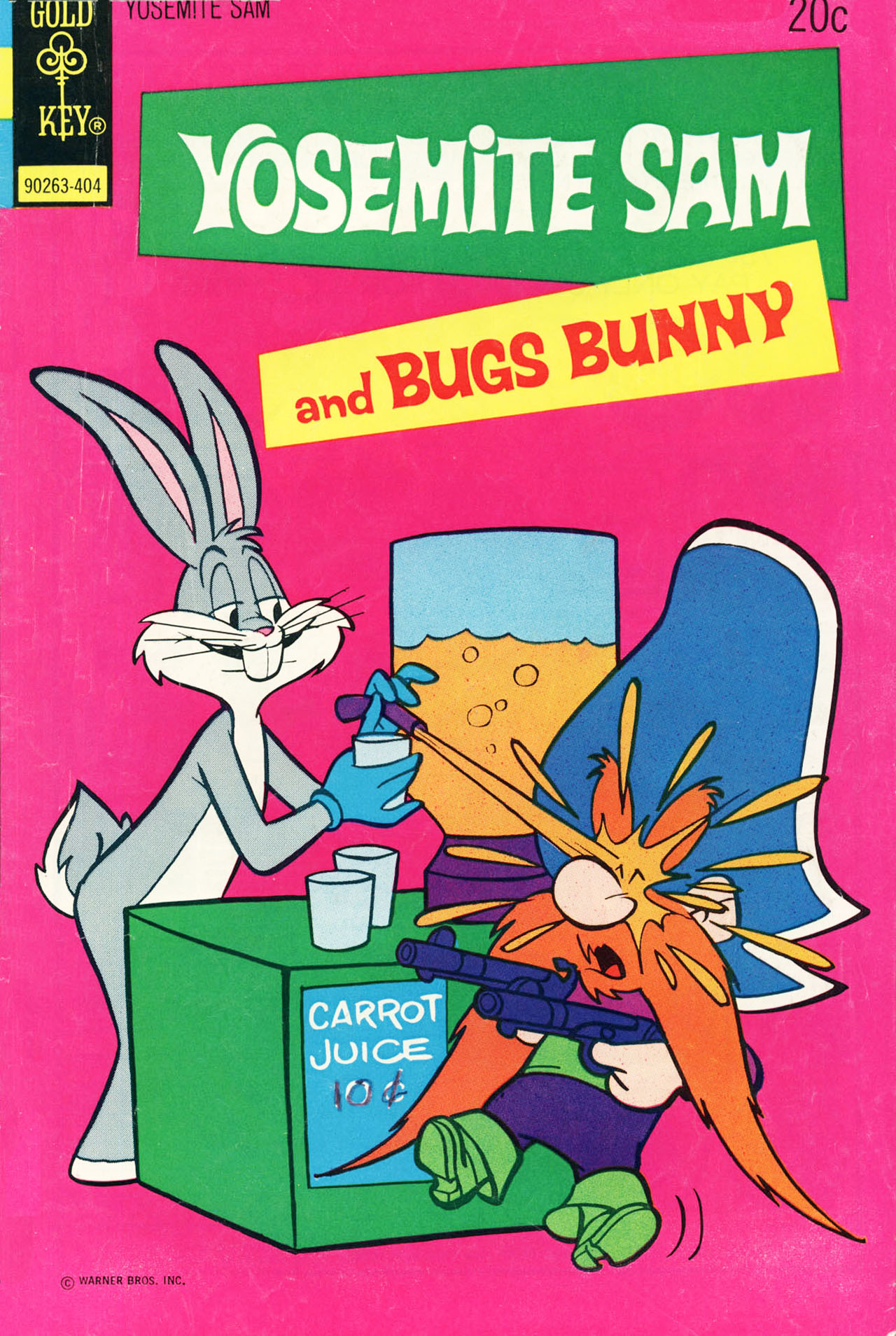 Read online Yosemite Sam and Bugs Bunny comic -  Issue #20 - 1