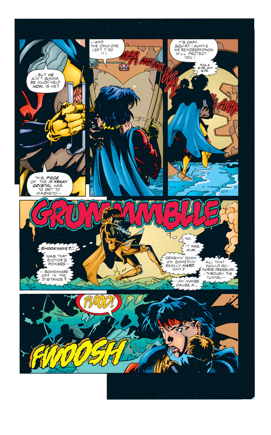 Read online Gambit and the X-Ternals comic -  Issue #4 - 11