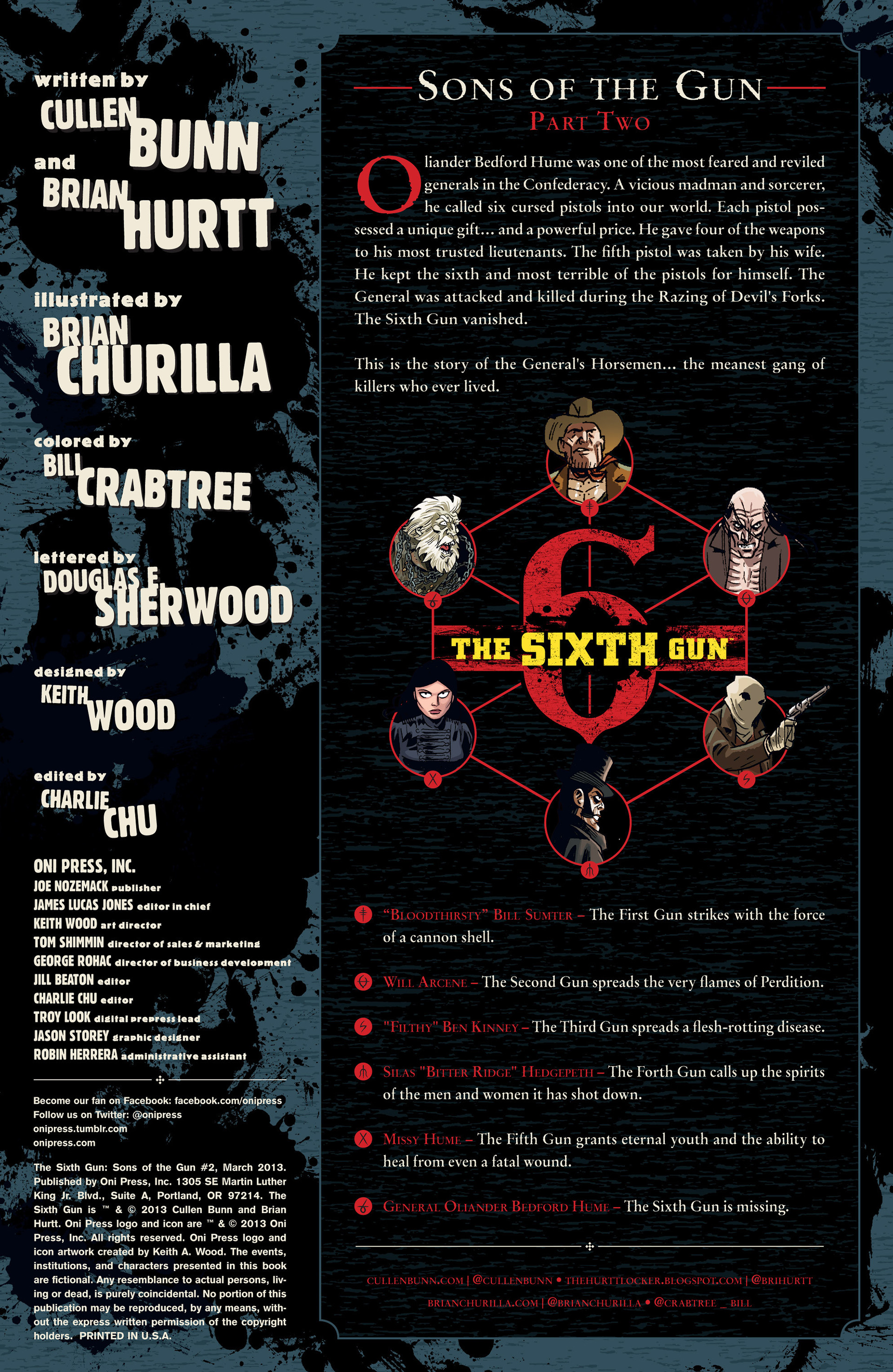 Read online The Sixth Gun: Sons of the Gun comic -  Issue #2 - 2