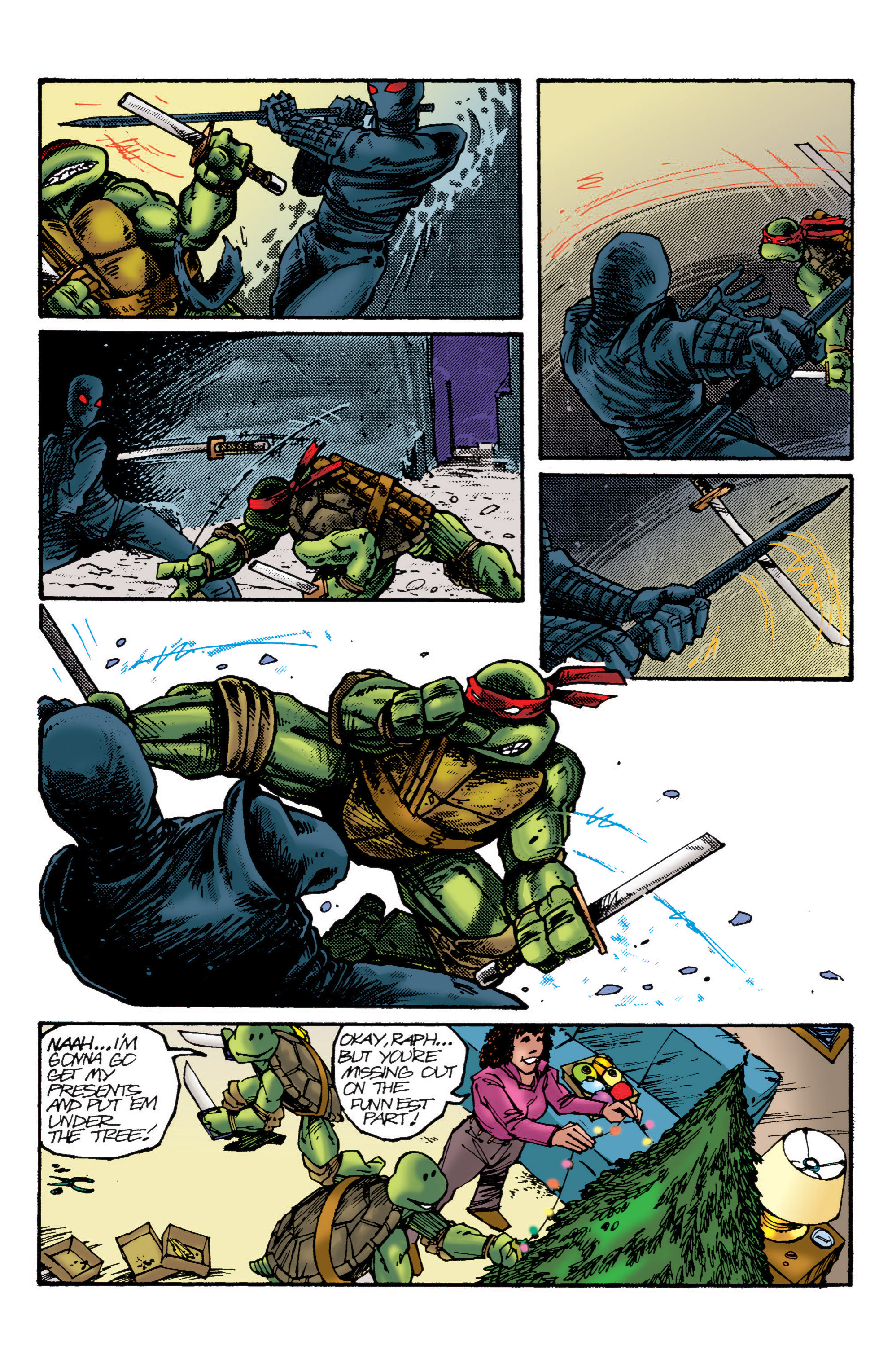 Read online Teenage Mutant Ninja Turtles Color Classics: Leonardo Micro-Series comic -  Issue # Full - 14