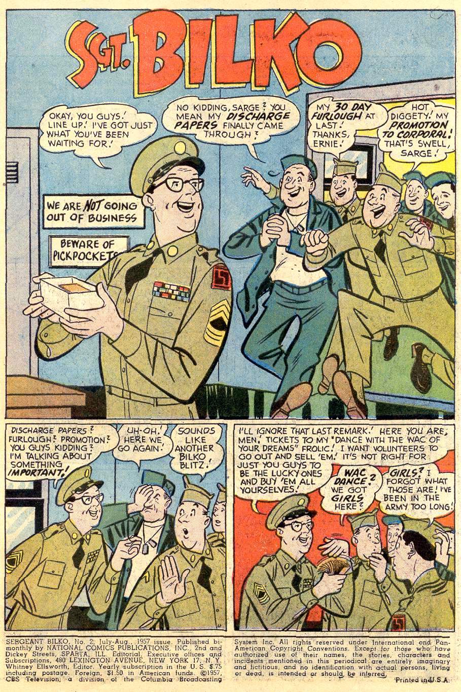 Read online Sergeant Bilko comic -  Issue #2 - 3