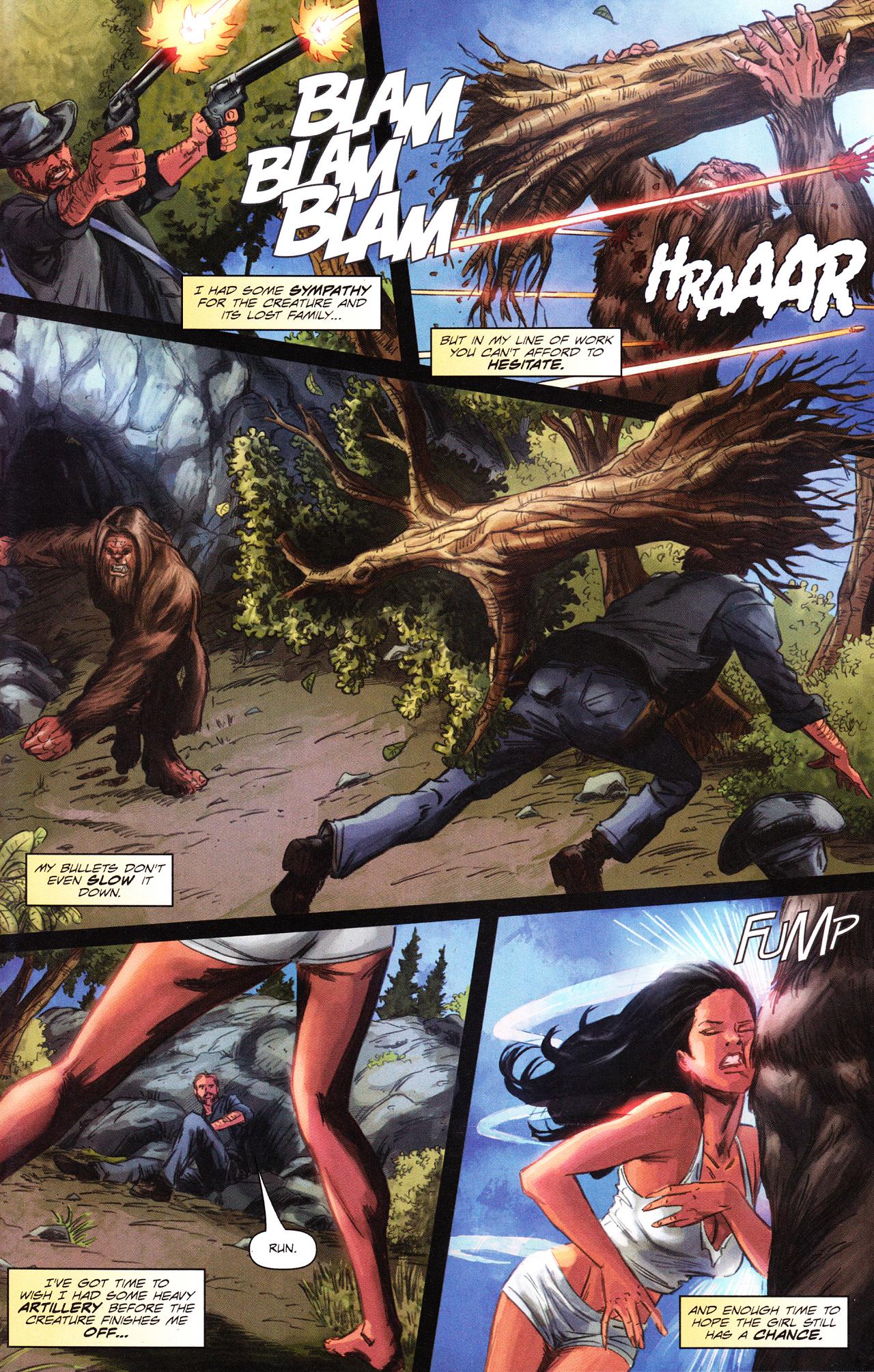 Read online The Monster Hunters' Survival Guide Case Files: Sasquatch comic -  Issue # Full - 35