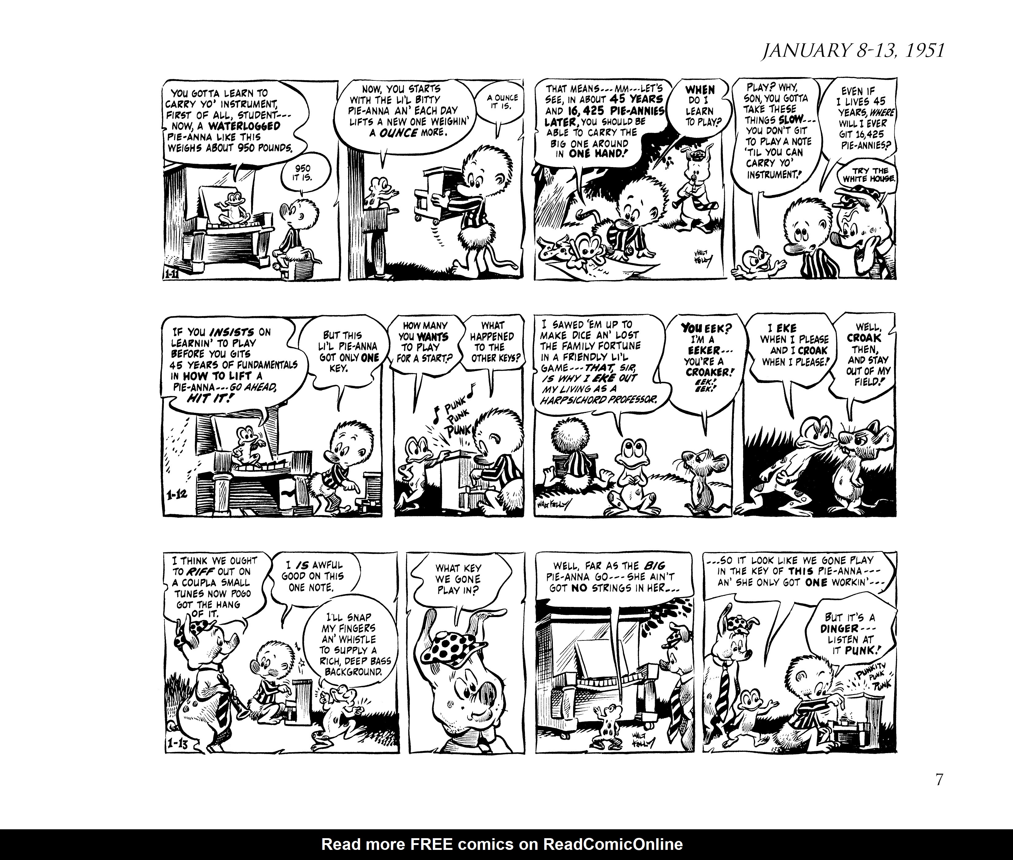 Read online Pogo by Walt Kelly: The Complete Syndicated Comic Strips comic -  Issue # TPB 2 (Part 1) - 25