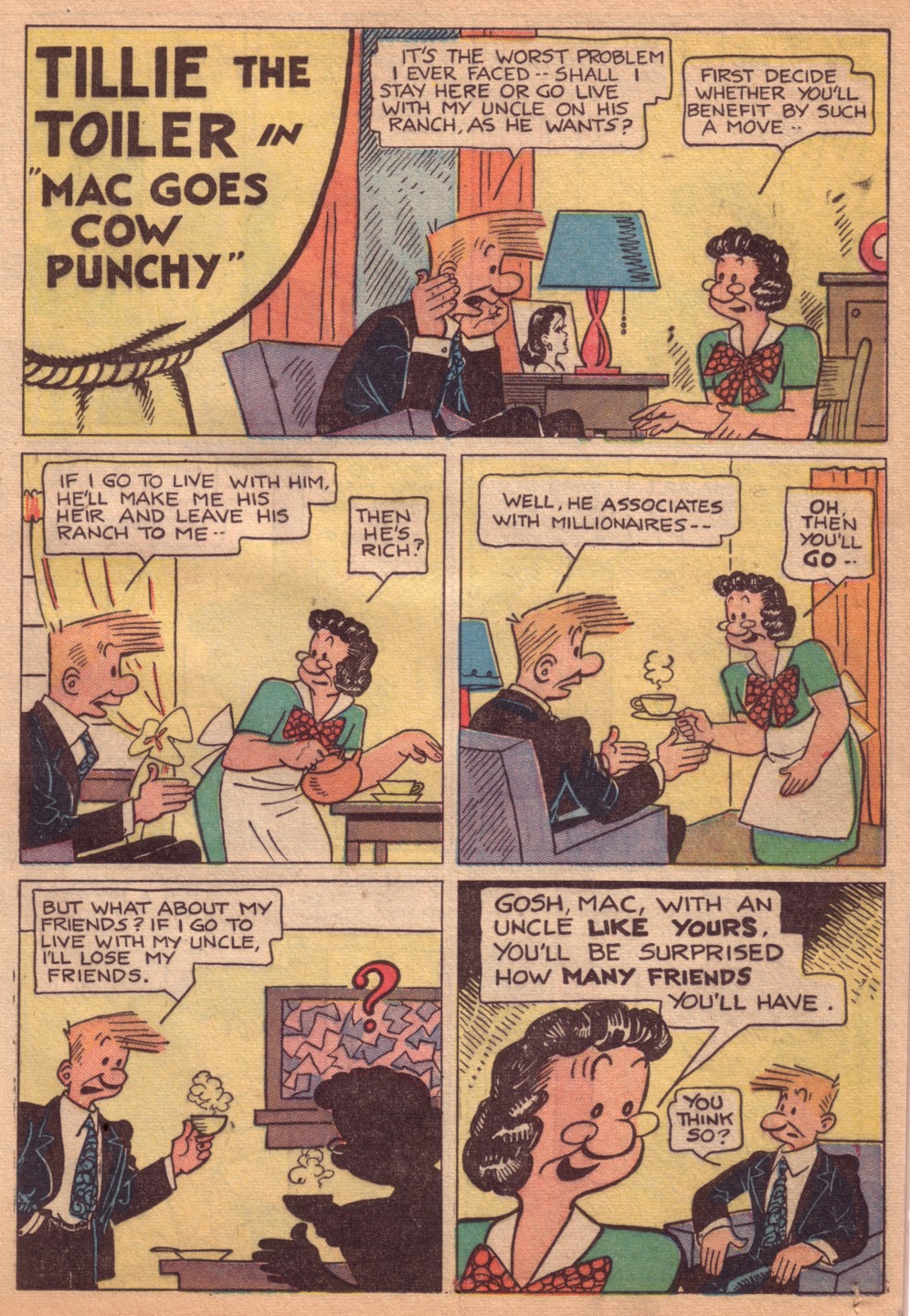 Read online Four Color Comics comic -  Issue #132 - 35