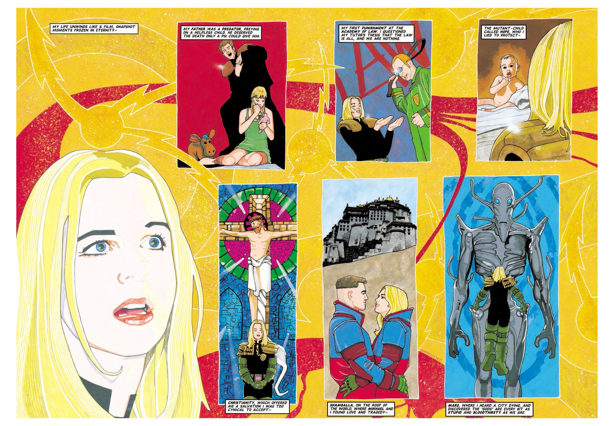 Read online Judge Anderson: The Psi Files comic -  Issue # TPB 3 - 175