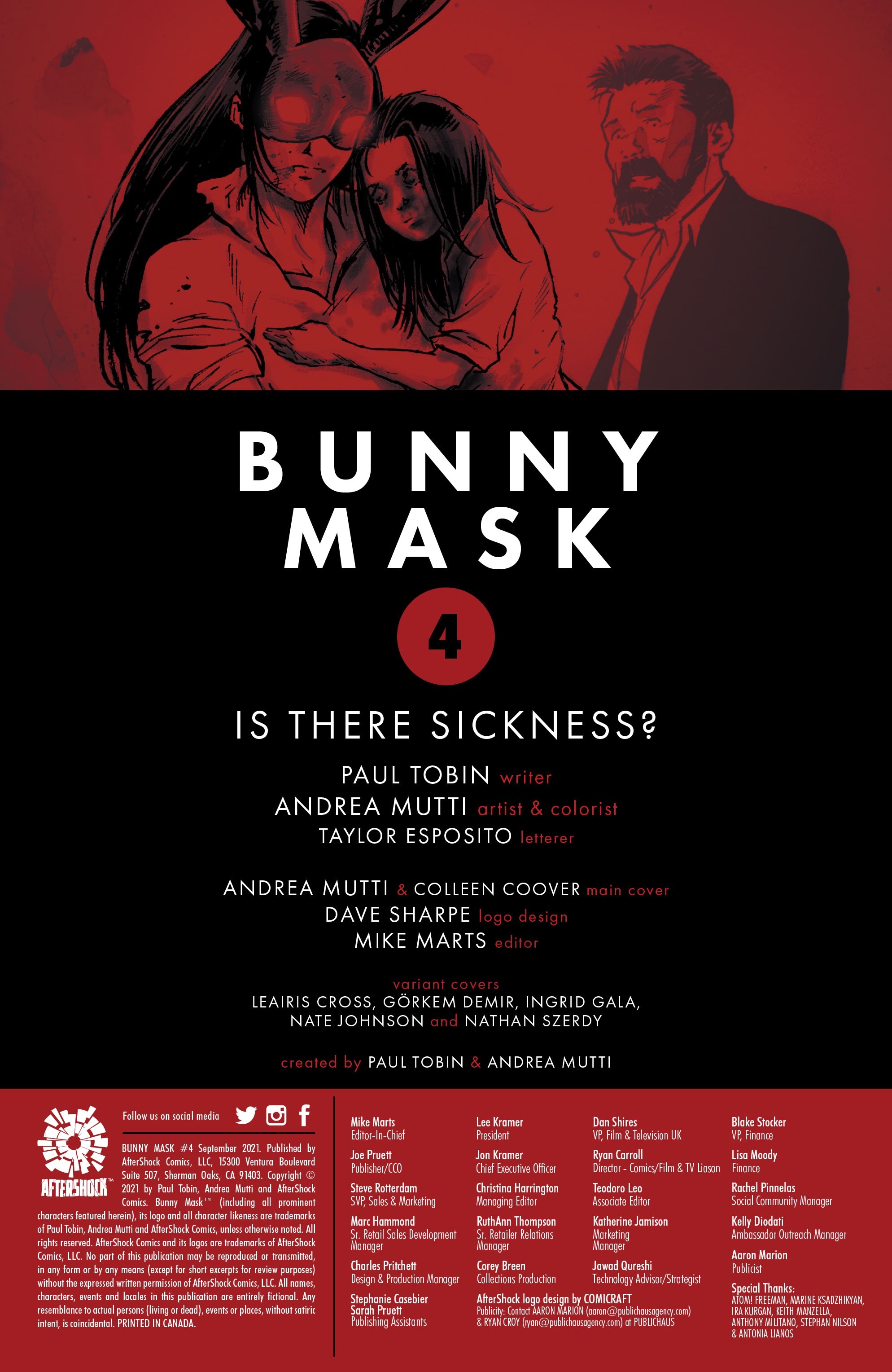 Read online Bunny Mask comic -  Issue #4 - 2