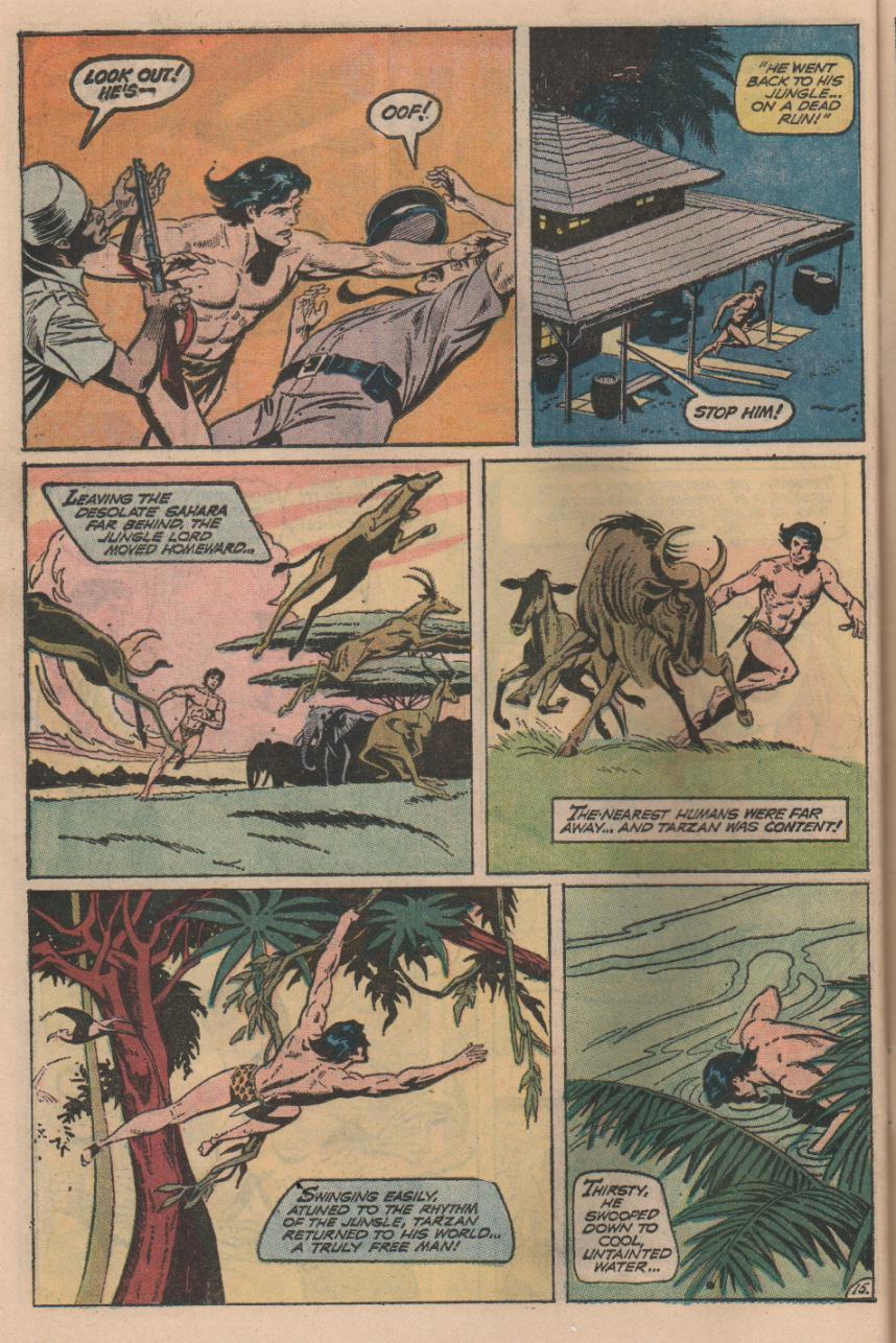 Read online Tarzan (1972) comic -  Issue #226 - 16