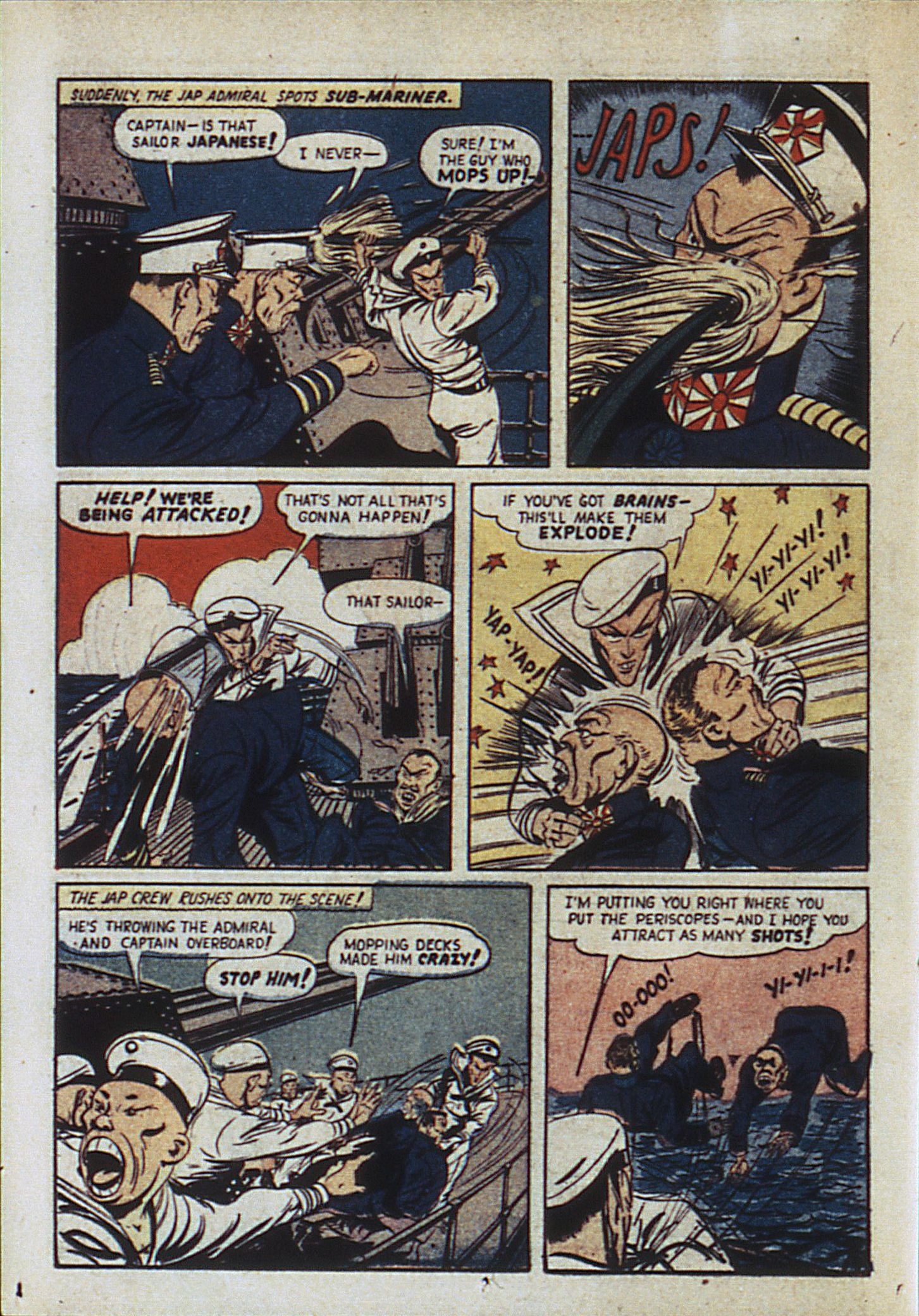 Read online Sub-Mariner Comics comic -  Issue #6 - 33