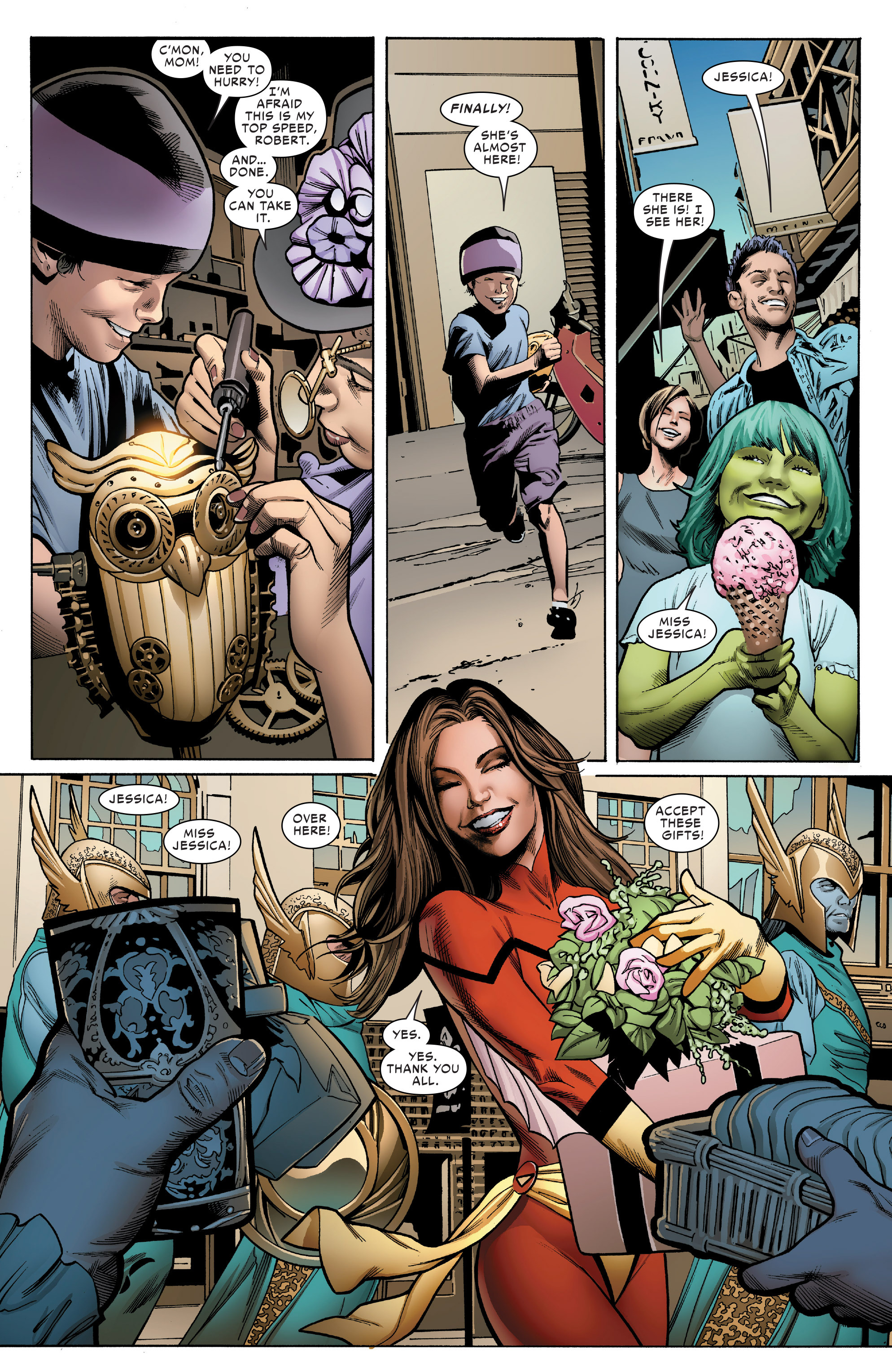 Read online Spider-Woman (2015) comic -  Issue #2 - 6