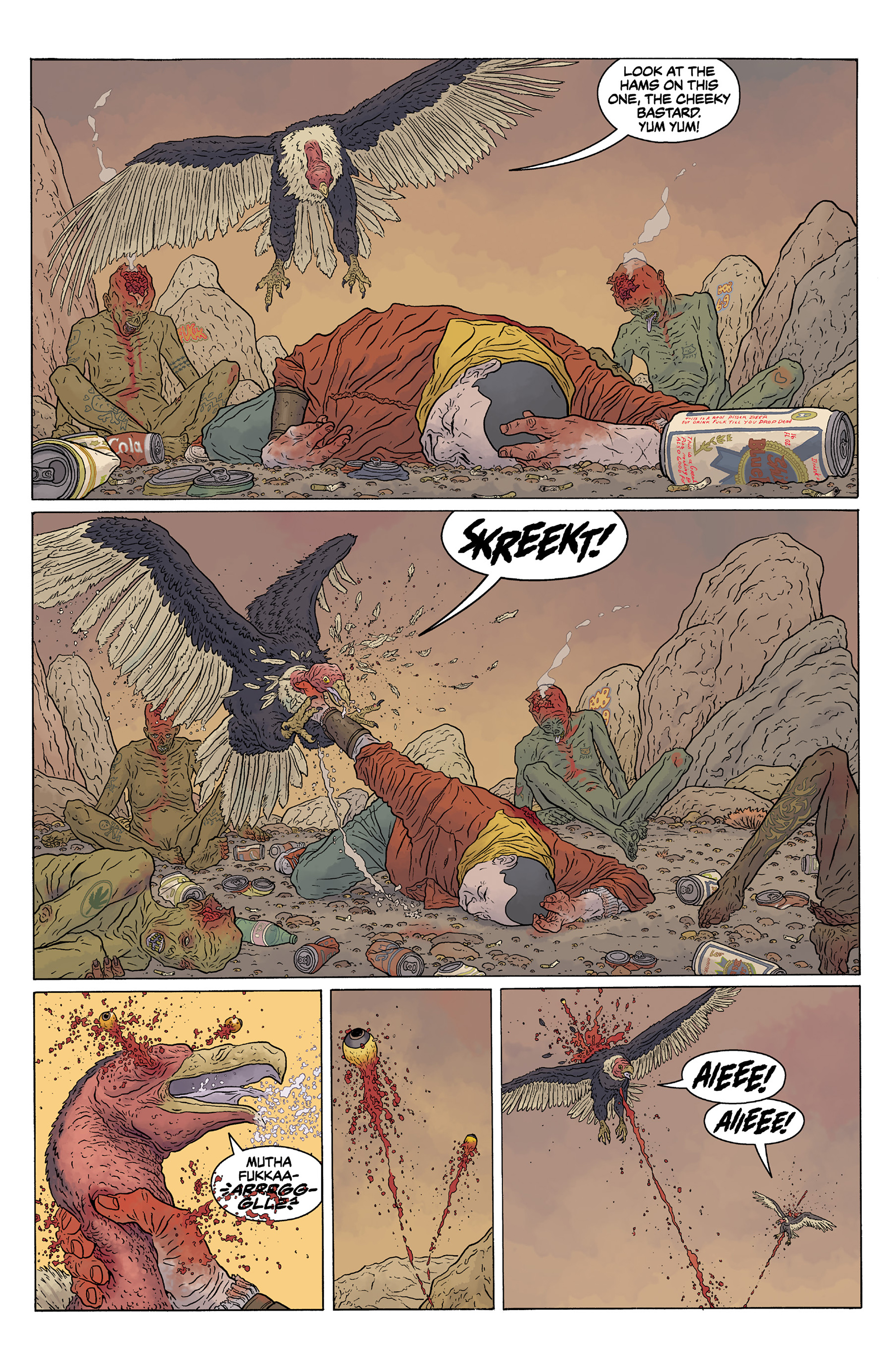 Read online The Shaolin Cowboy: Who'll Stop the Reign? comic -  Issue #1 - 5