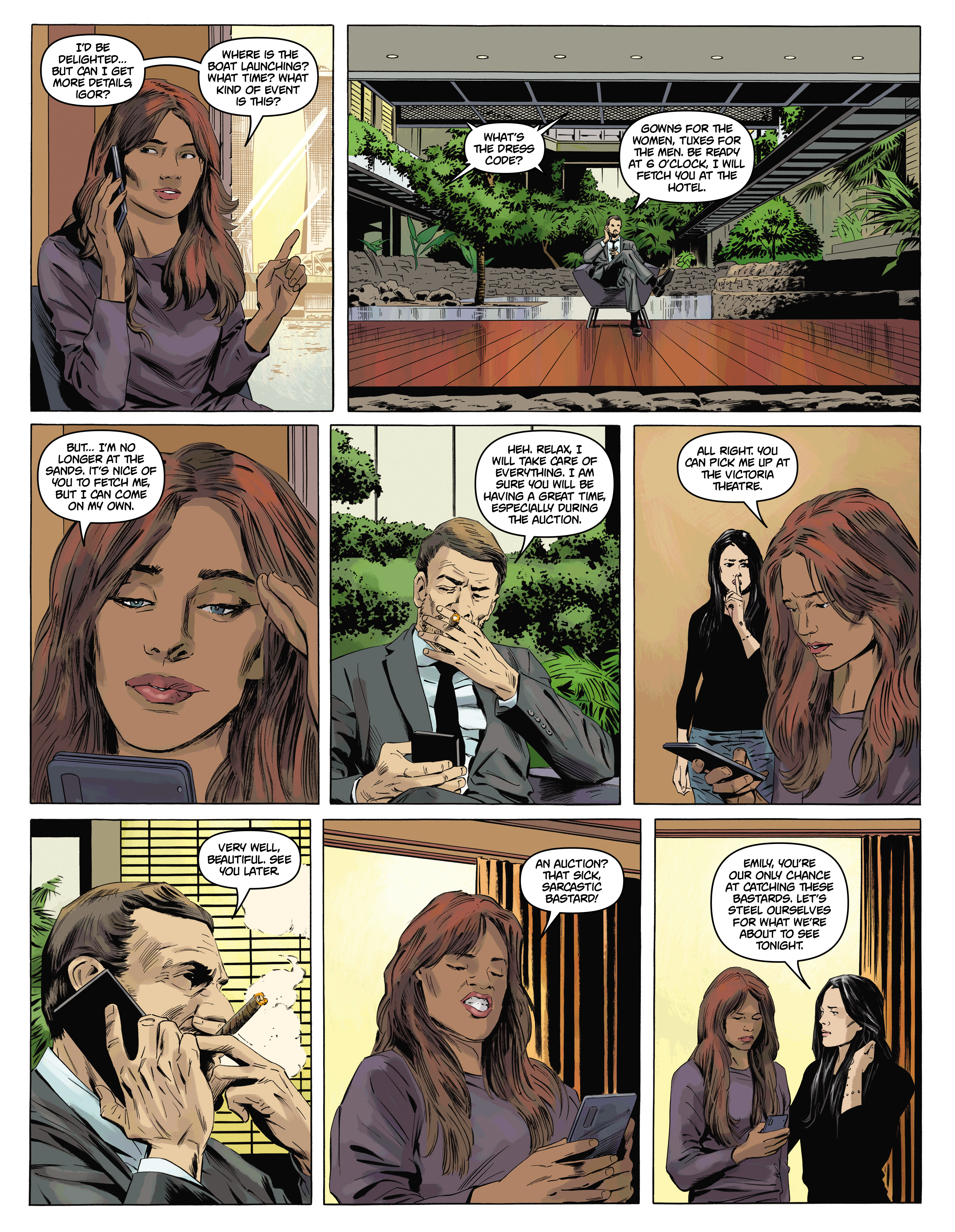 Read online Amber Blake: Operation Dragonfly comic -  Issue # Full - 33
