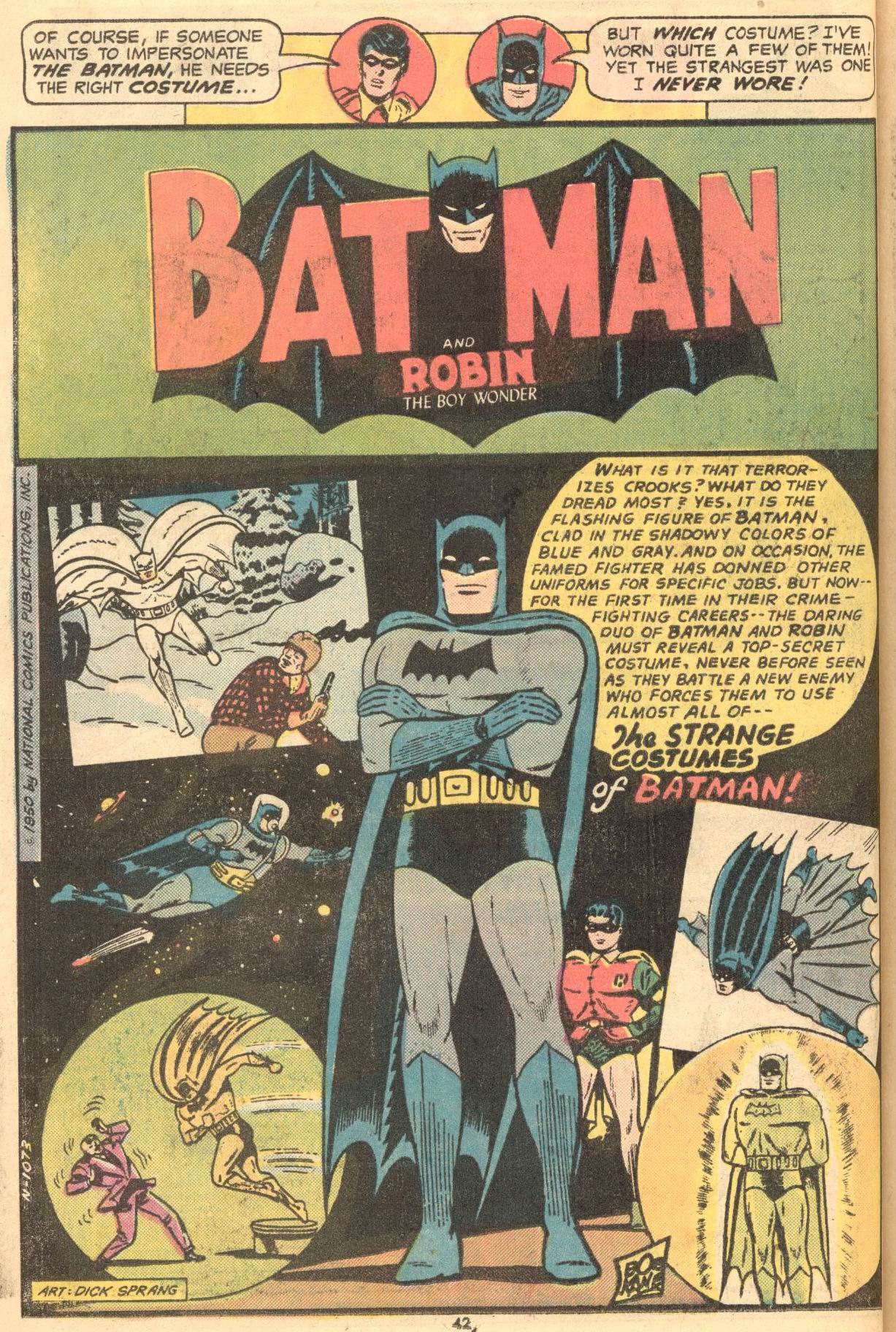 Read online Batman (1940) comic -  Issue #259 - 42