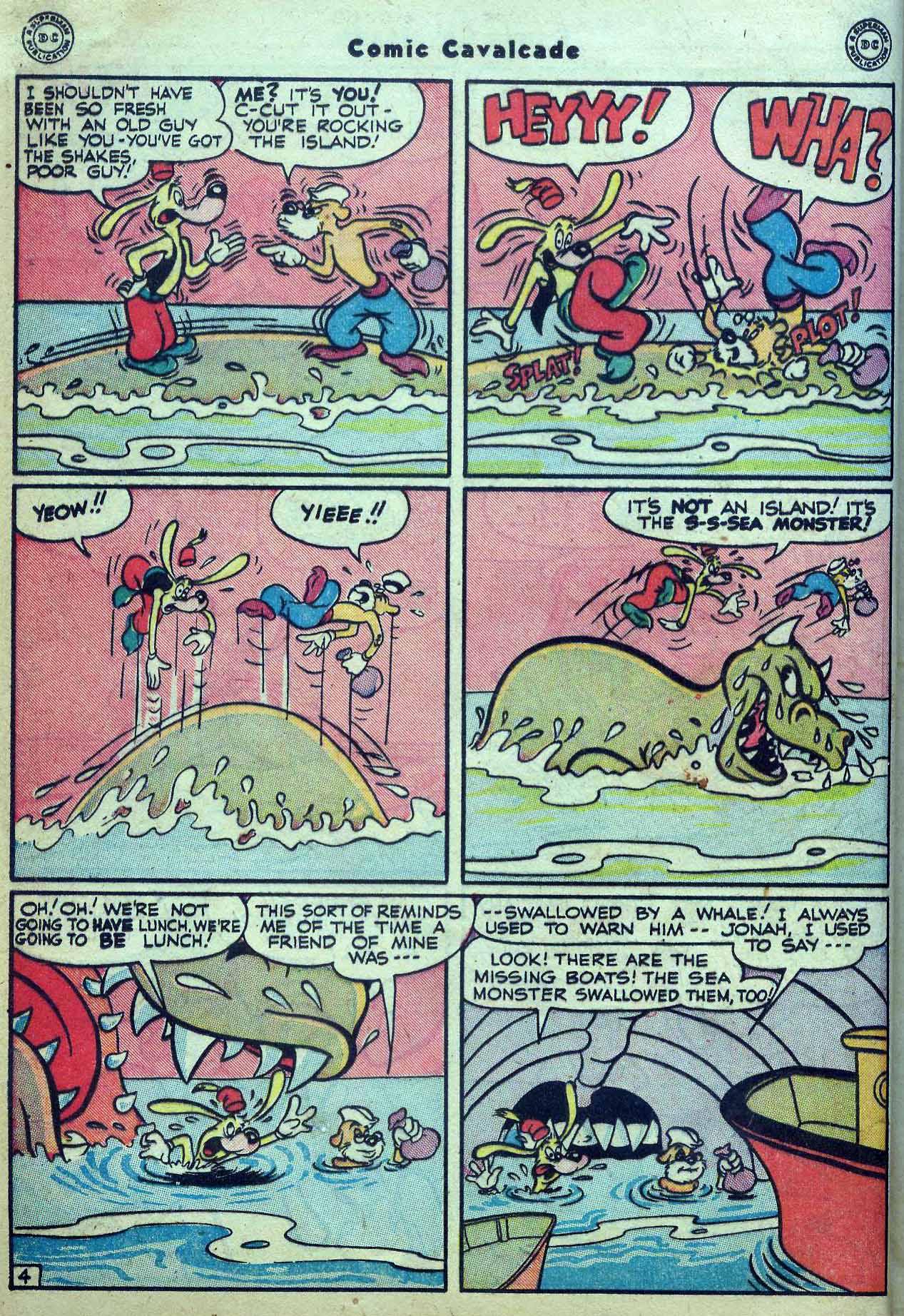 Read online Comic Cavalcade comic -  Issue #33 - 24