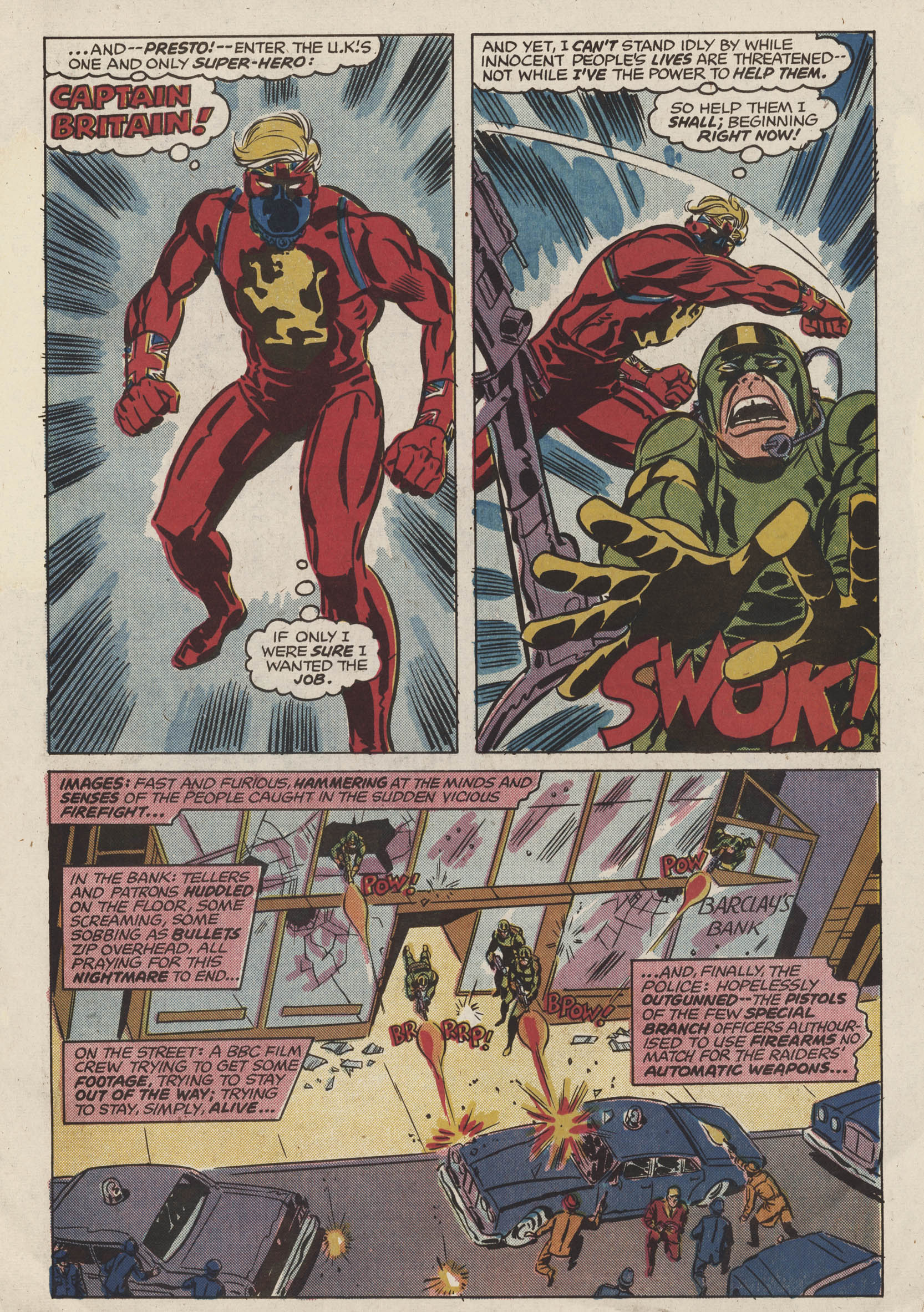 Read online Captain Britain (1976) comic -  Issue #3 - 5