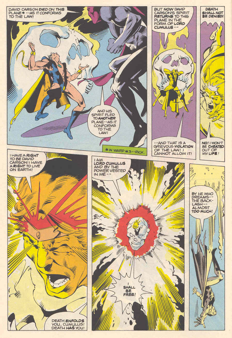 Read online Warp comic -  Issue #15 - 6