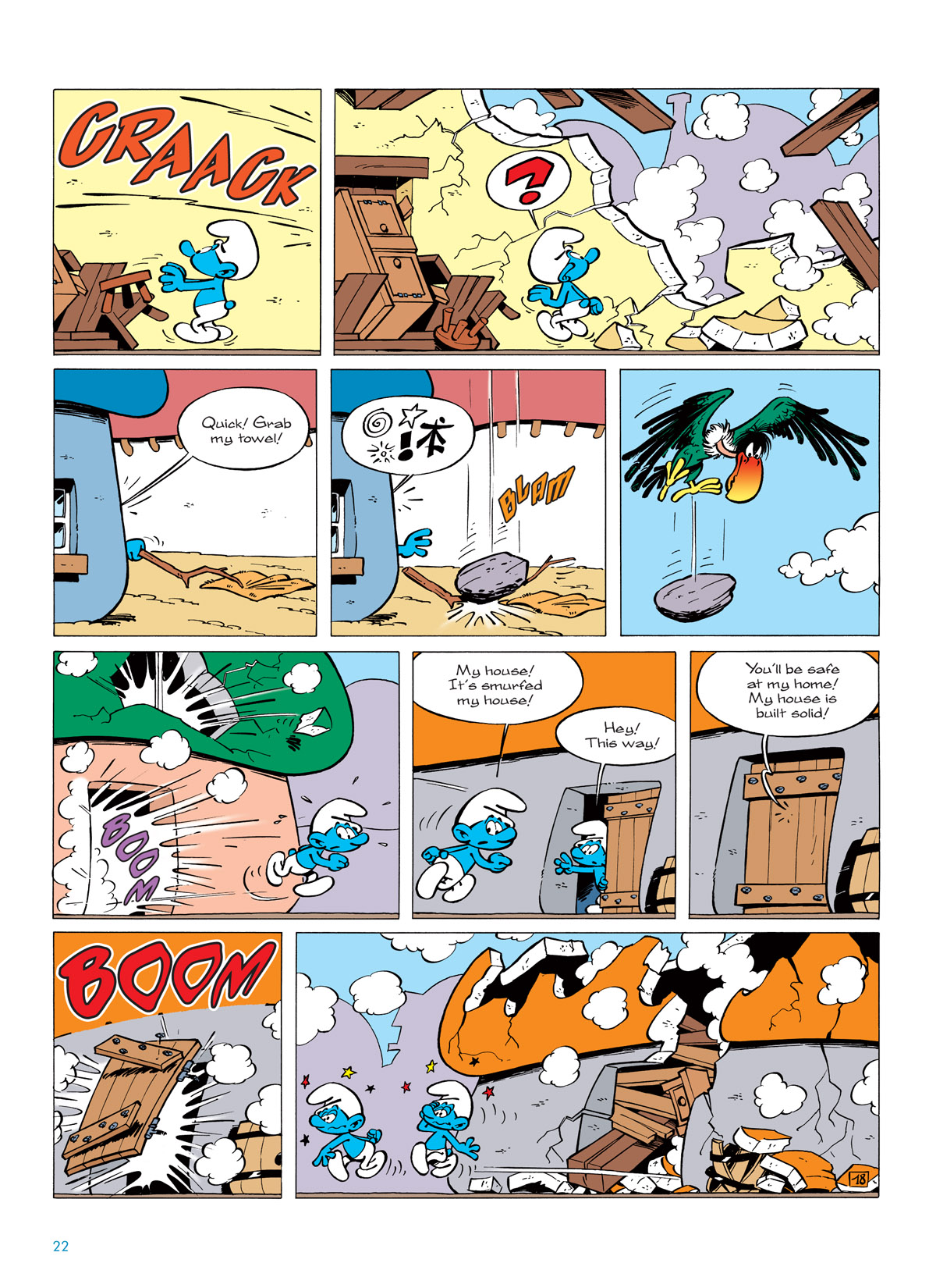 Read online The Smurfs comic -  Issue #6 - 22