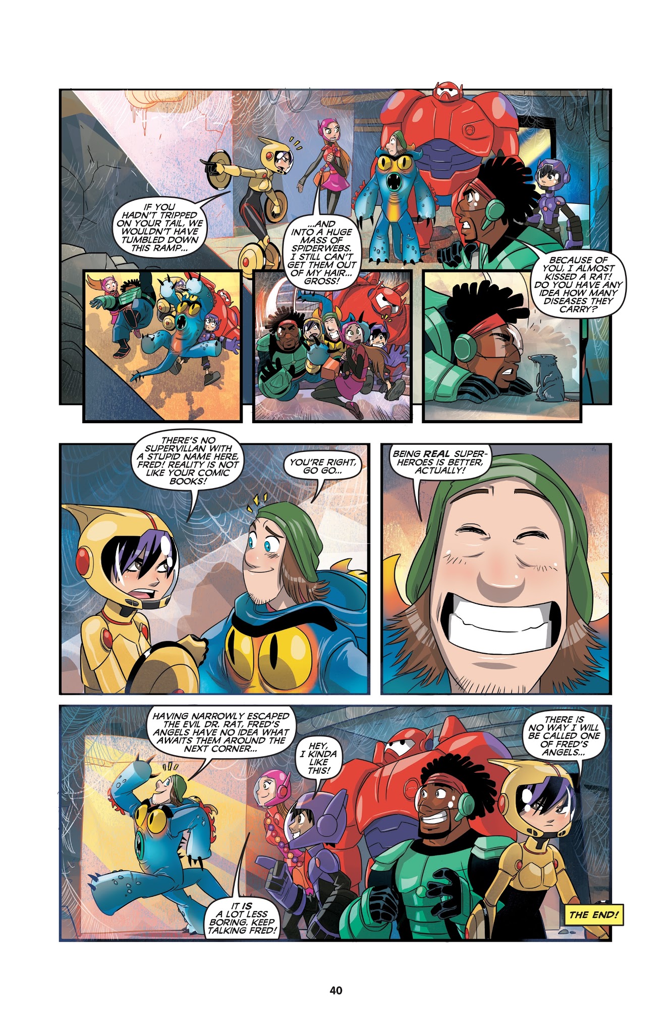 Read online Disney Big Hero 6: Heroes of San Fransokyo comic -  Issue # Full - 40