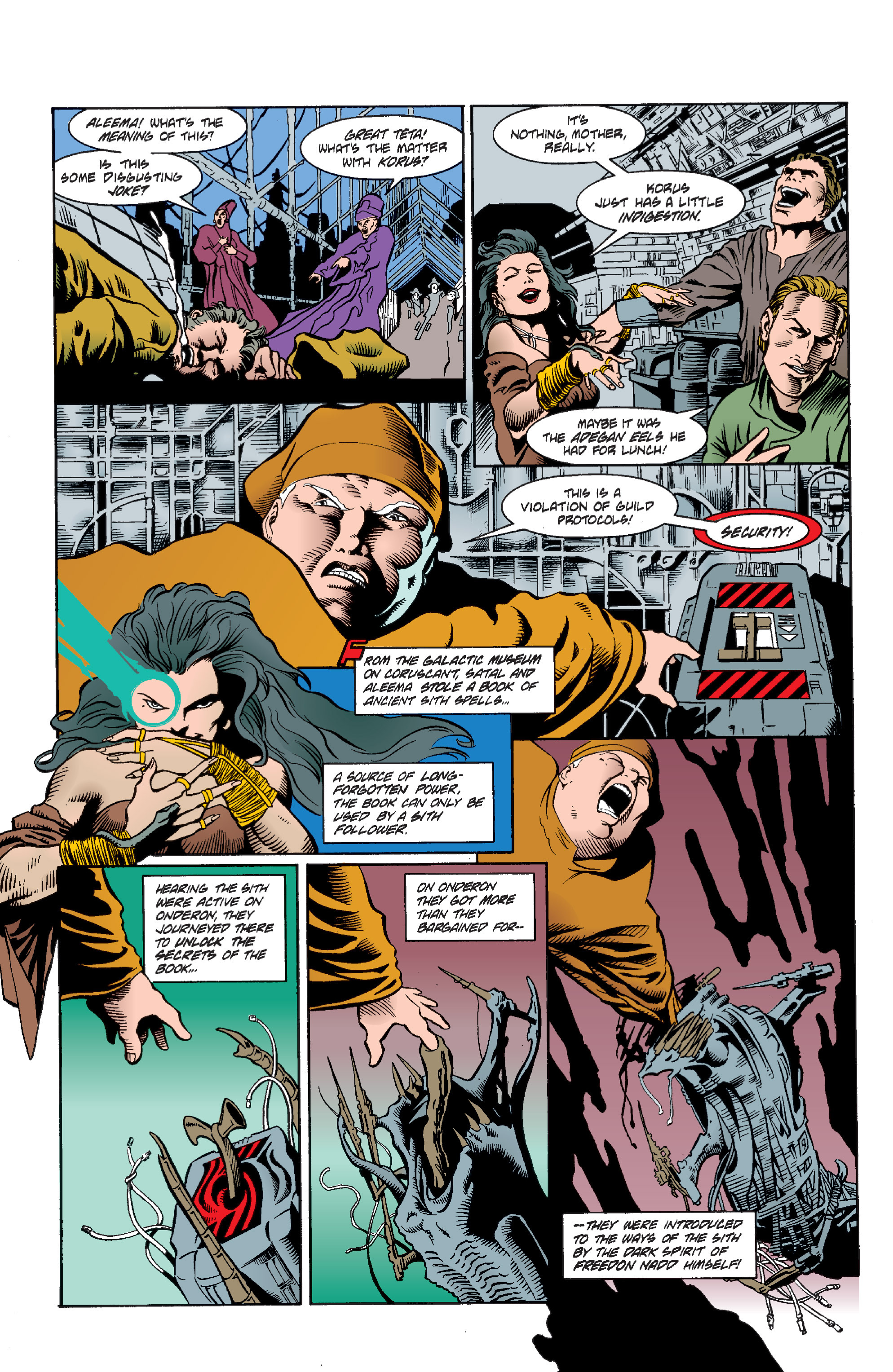 Read online Star Wars: Tales of the Jedi - Dark Lords of the Sith comic -  Issue #1 - 10