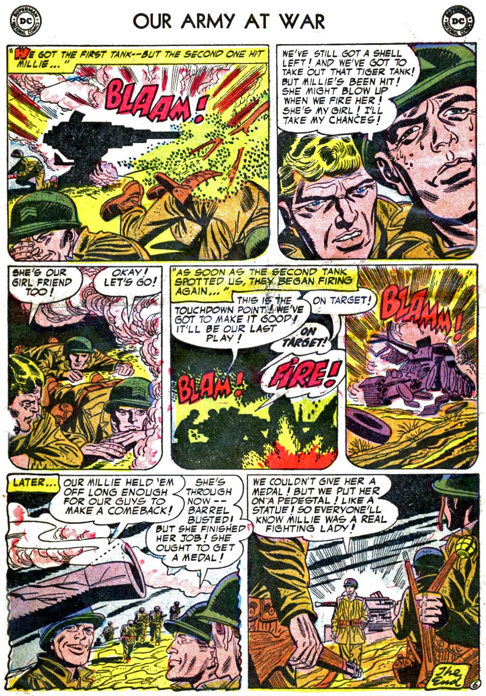 Read online Our Army at War (1952) comic -  Issue #27 - 34