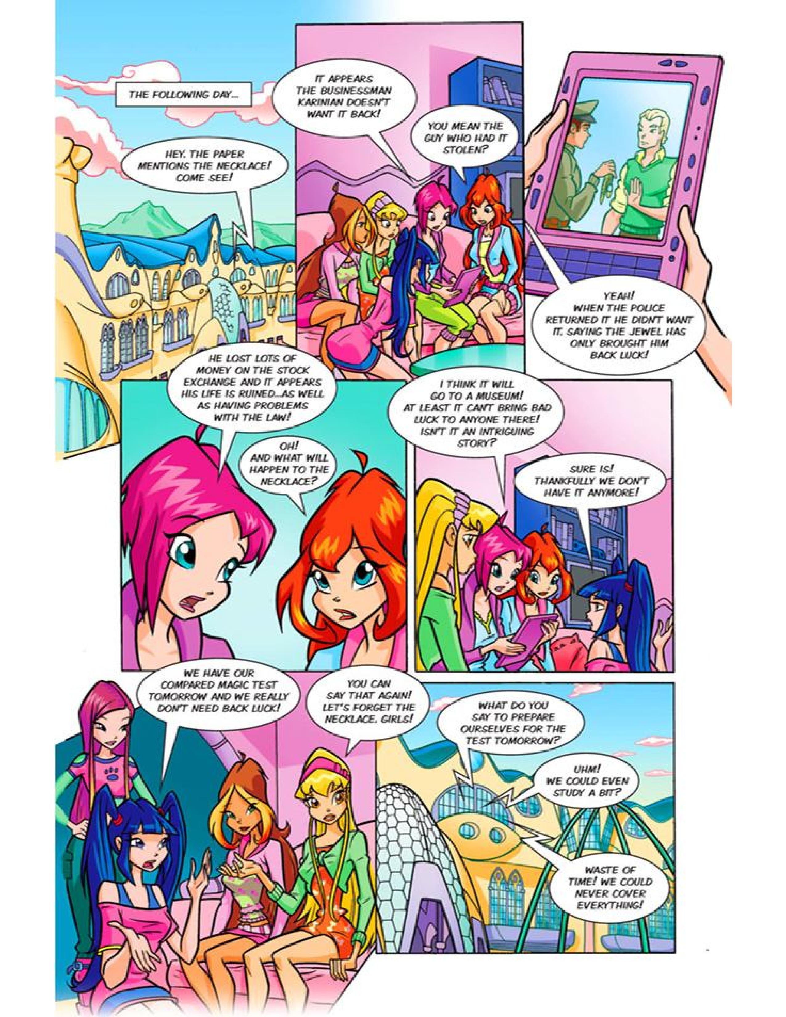 Read online Winx Club Comic comic -  Issue #69 - 7