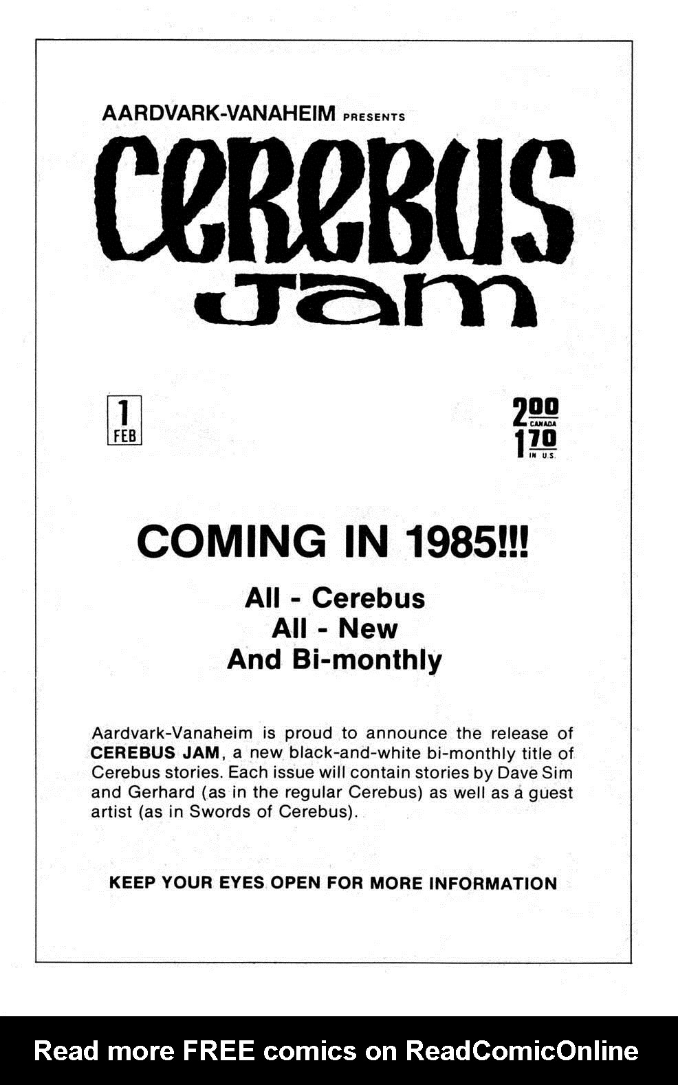 Read online Cerebus comic -  Issue #67 - 30