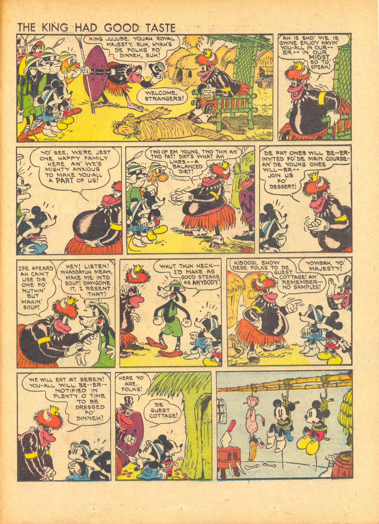 Read online Walt Disney's Comics and Stories comic -  Issue #4 - 43