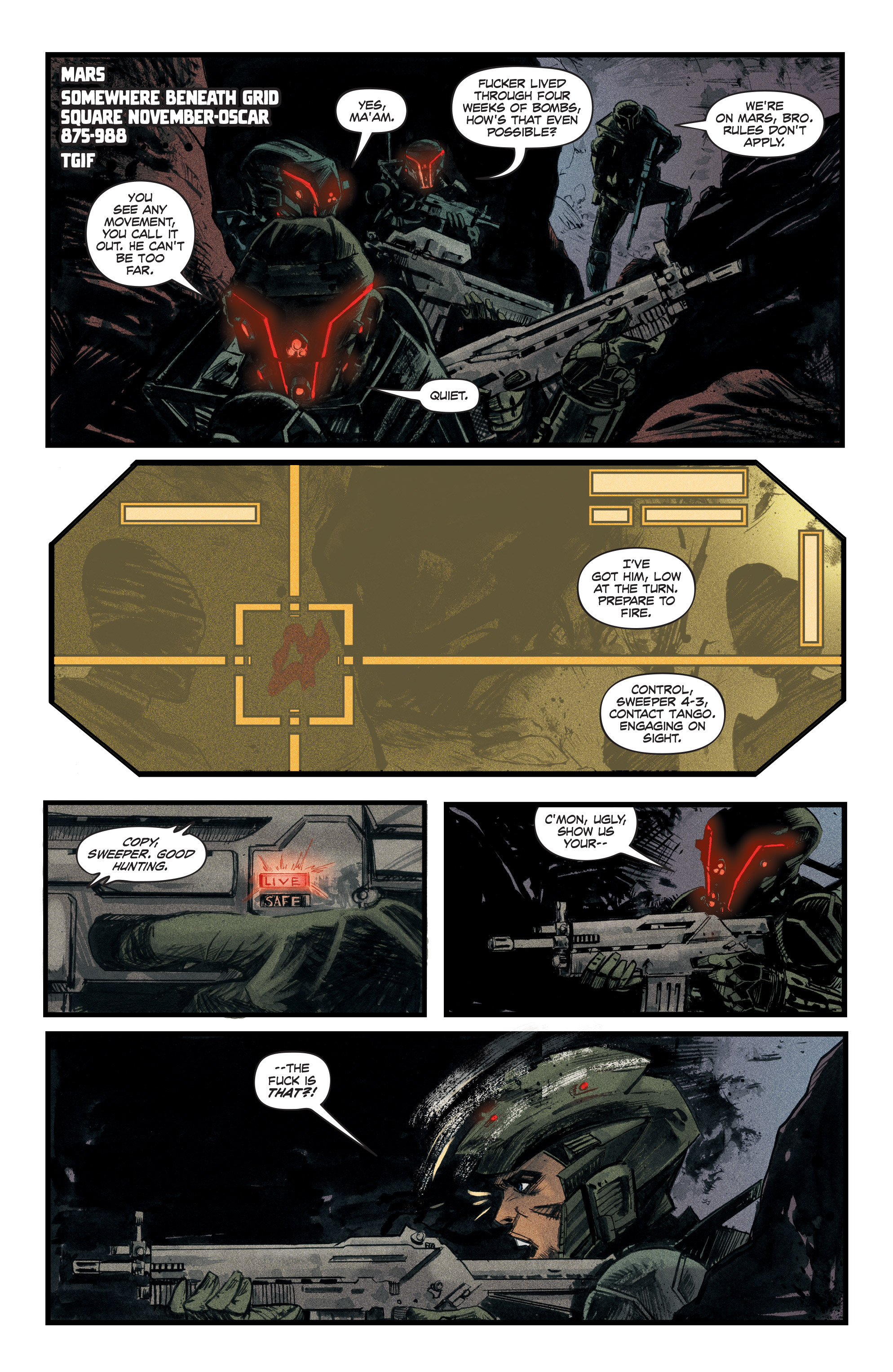Read online Redline comic -  Issue #3 - 3