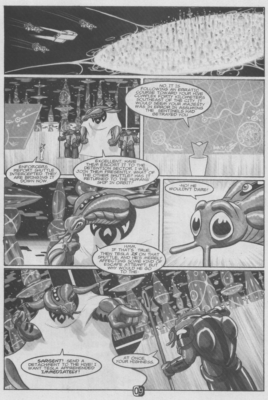 Read online Robotech II: The Sentinels comic -  Issue #5 - 11