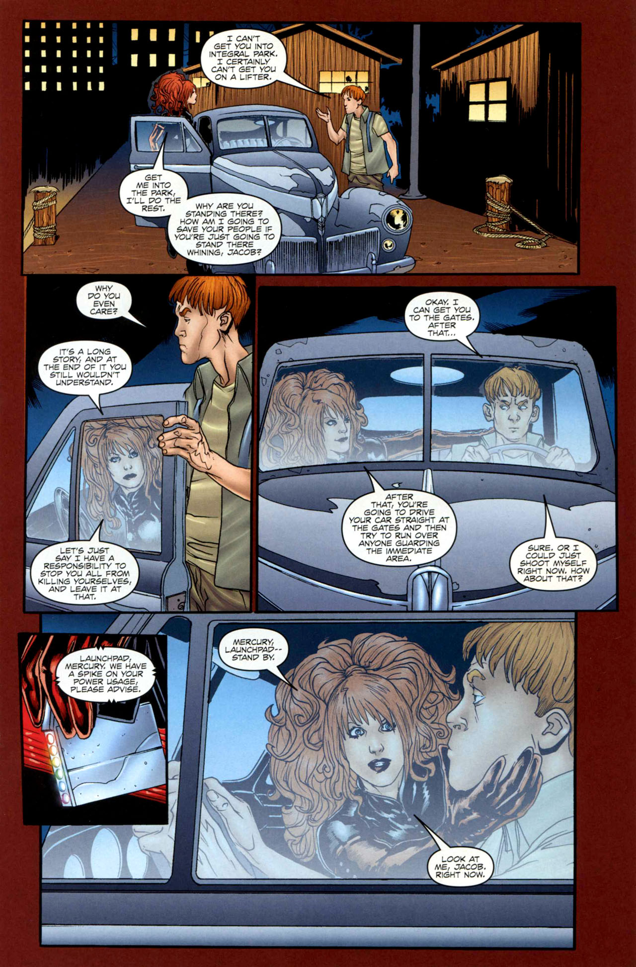 Read online Anna Mercury comic -  Issue #1 - 19