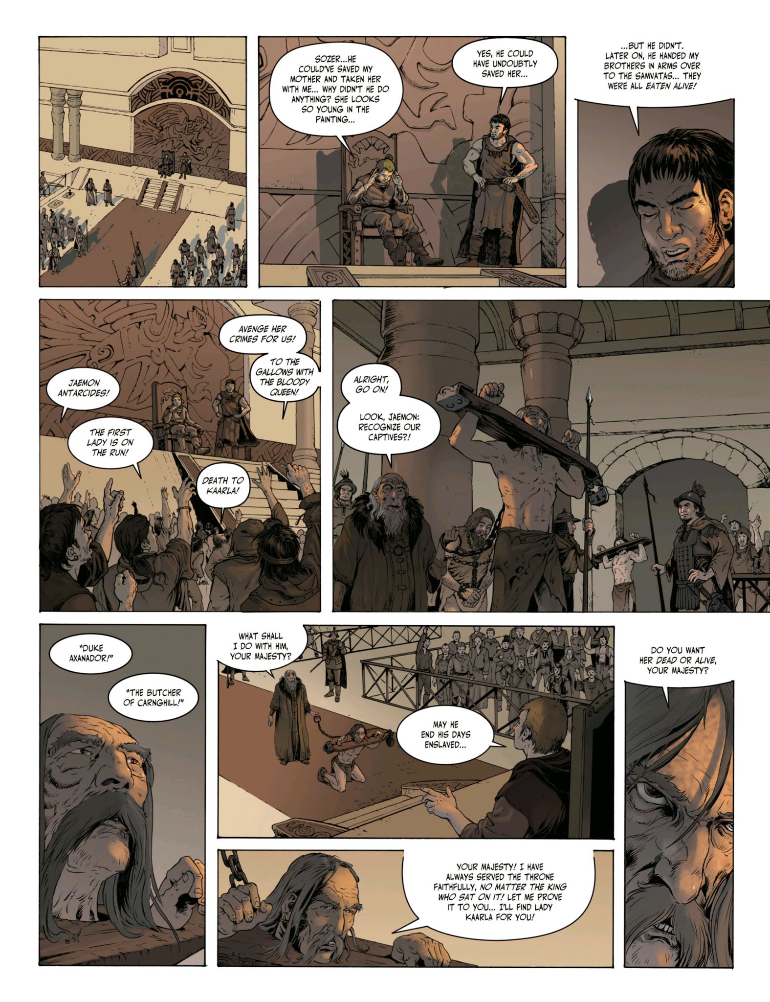 Read online Throne of Ice comic -  Issue #3 - 53