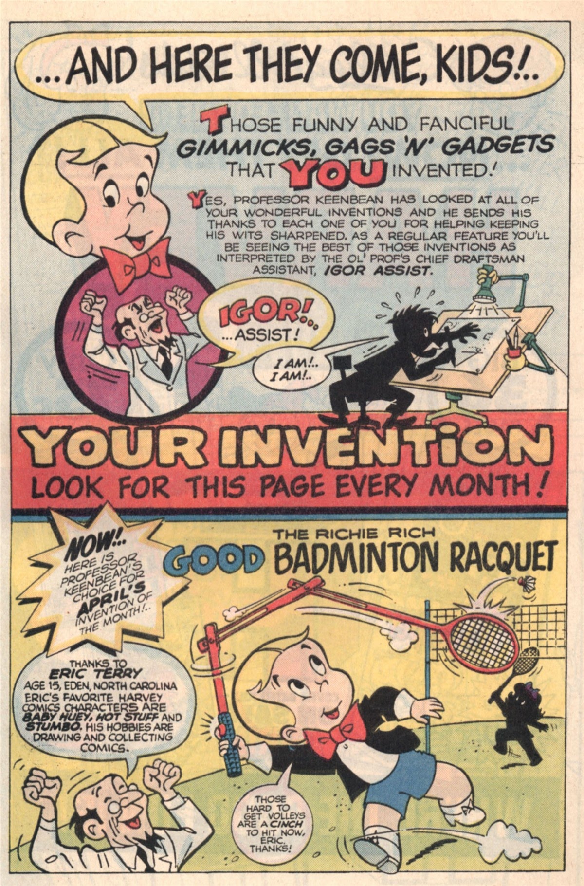 Read online Harvey Hits Comics comic -  Issue #5 - 32