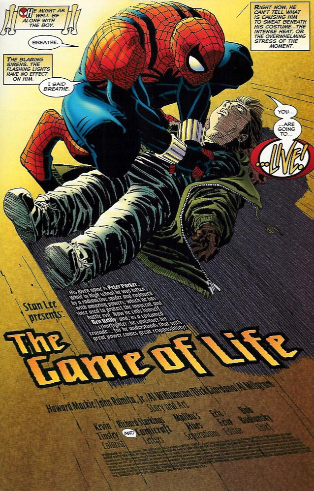 Read online Spider-Man (1990) comic -  Issue #64 - The Game Of Life - 2
