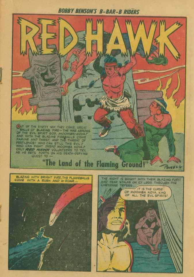 Read online Bobby Benson's B-Bar-B Riders comic -  Issue #13 - 19