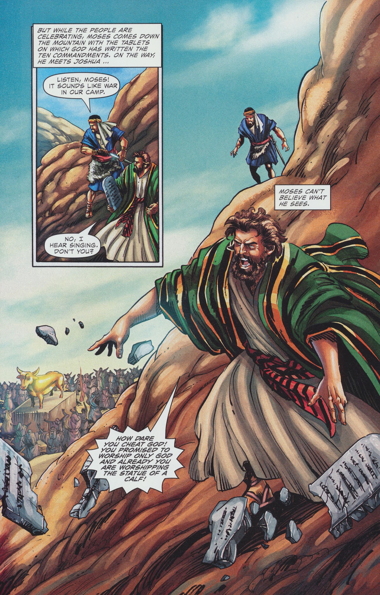 Read online The Action Bible comic -  Issue # TPB 1 - 162