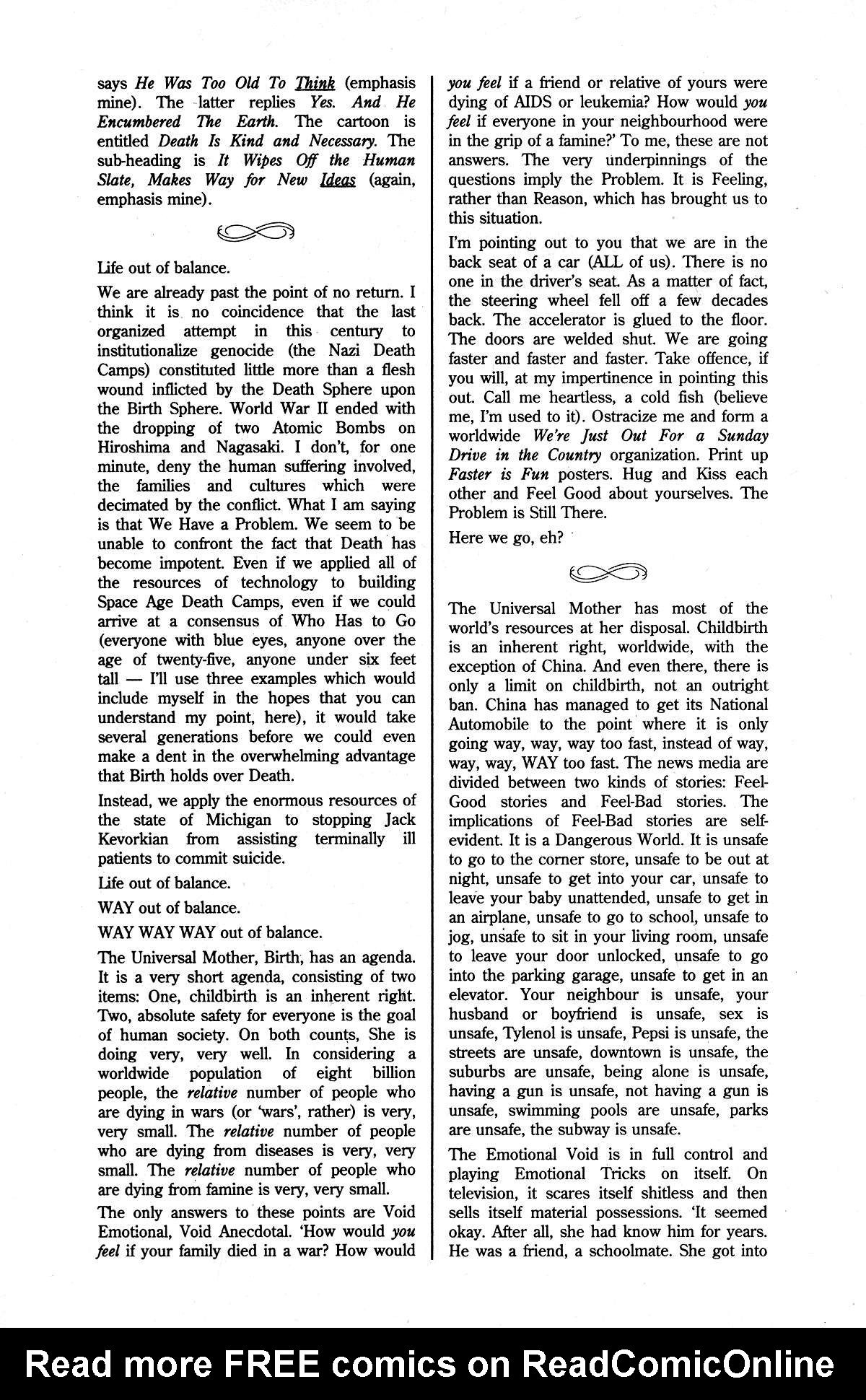 Read online Cerebus comic -  Issue #186 - 18