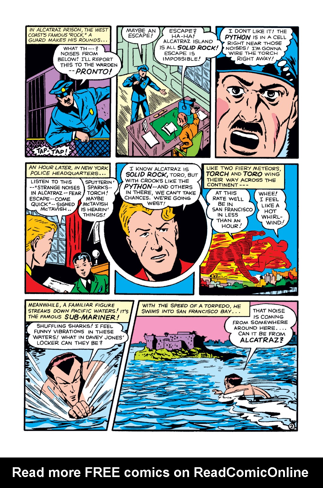 Read online The Human Torch (1940) comic -  Issue #8 - 6