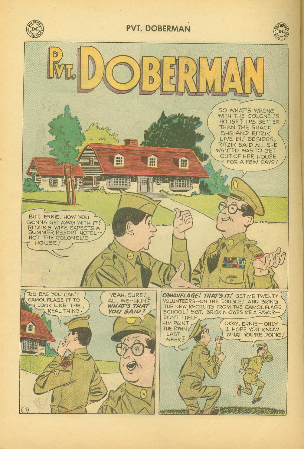 Read online Sgt. Bilko's Pvt. Doberman comic -  Issue #5 - 20