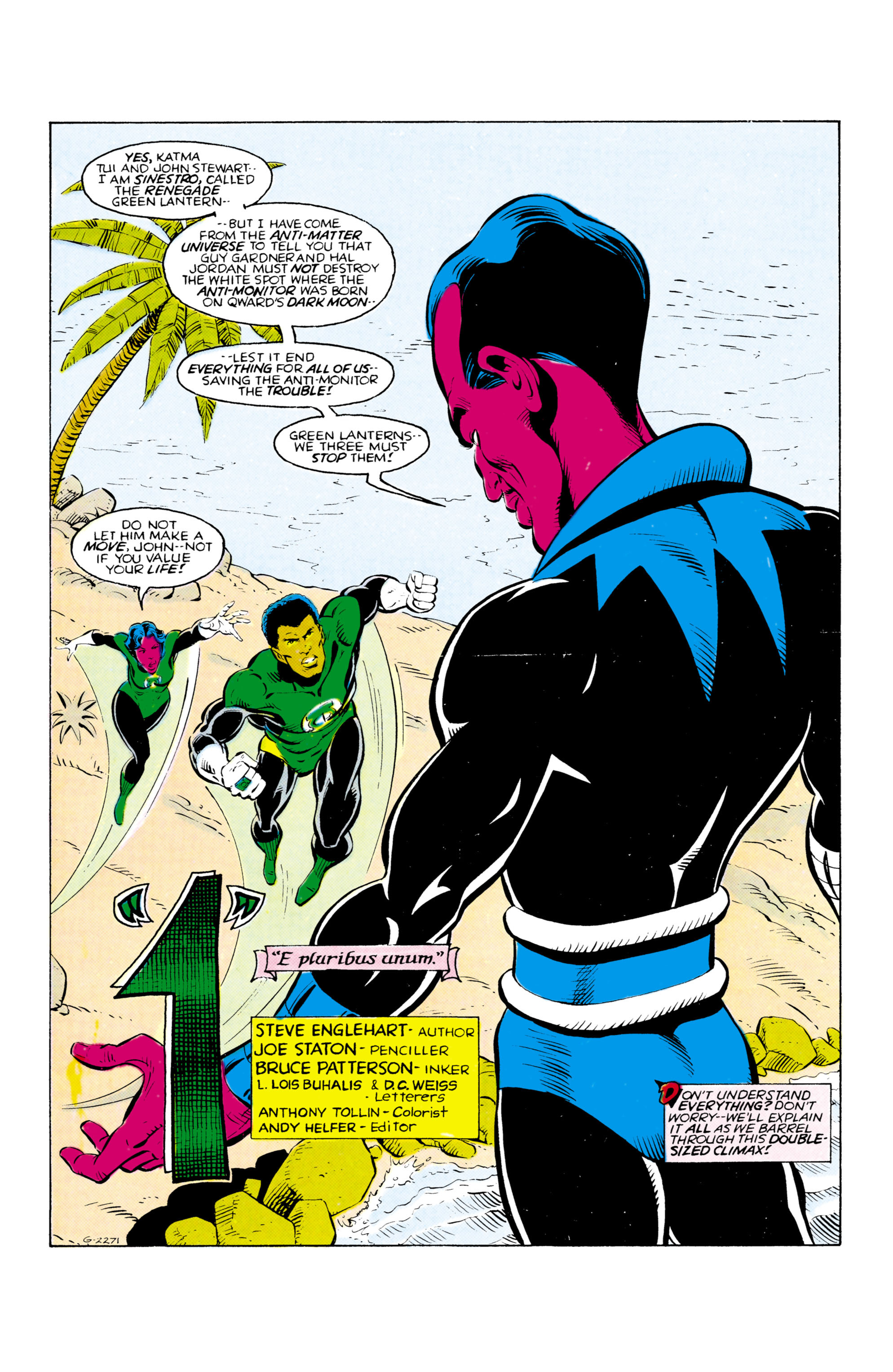 Read online Green Lantern (1960) comic -  Issue #198 - 2