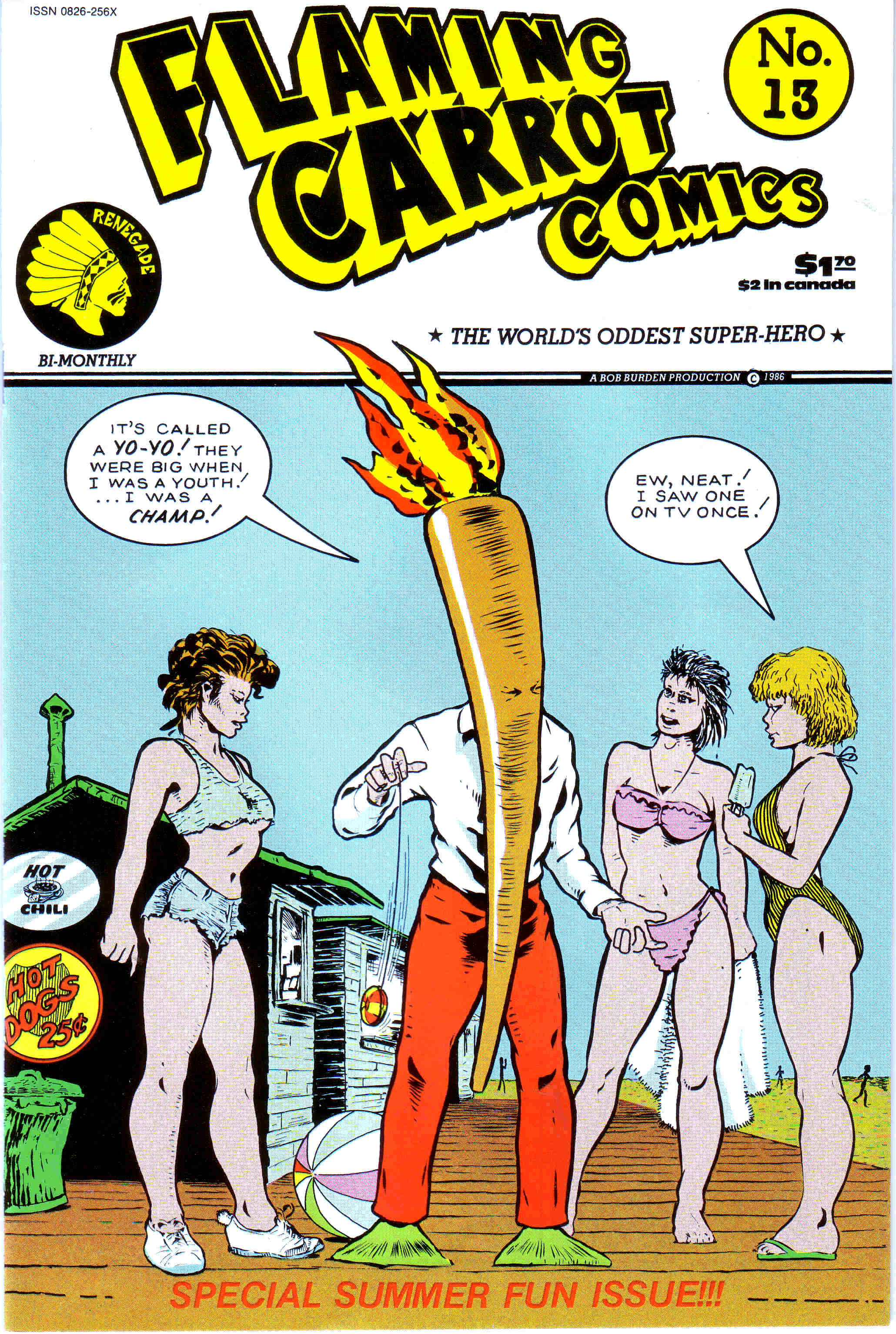 Read online Flaming Carrot Comics (1984) comic -  Issue #13 - 1