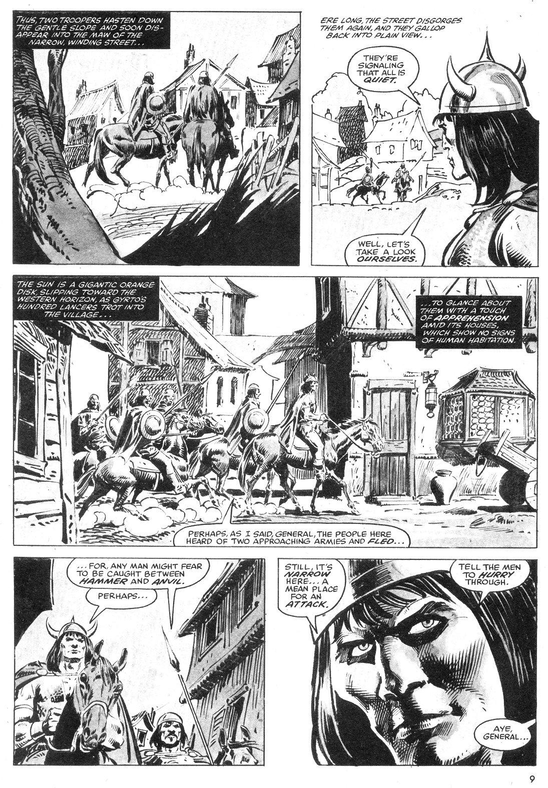 Read online The Savage Sword Of Conan comic -  Issue #52 - 9