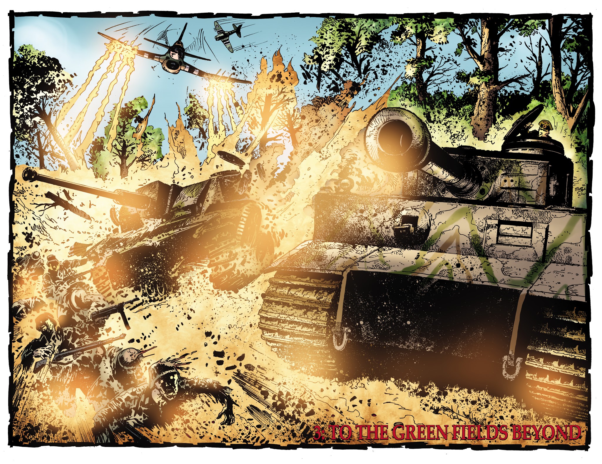 Read online Battlefields: The Tankies comic -  Issue # TPB - 53