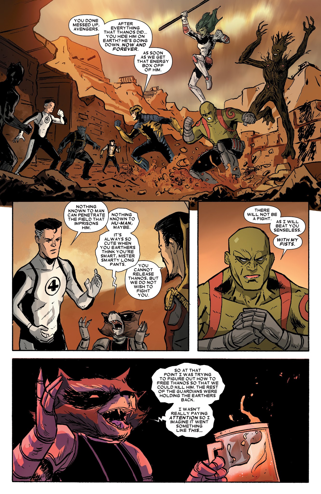 Read online What If? Infinity Guardians of the Galaxy comic -  Issue # Full - 14