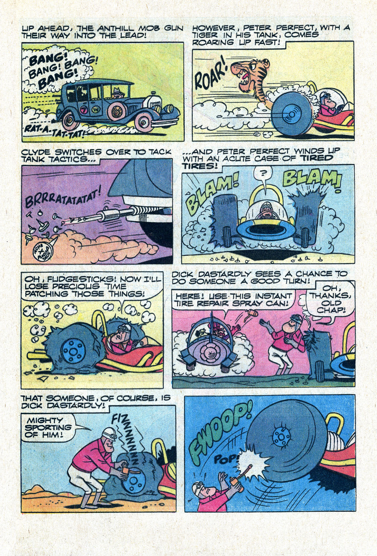Read online Hanna-Barbera Wacky Races comic -  Issue #5 - 7