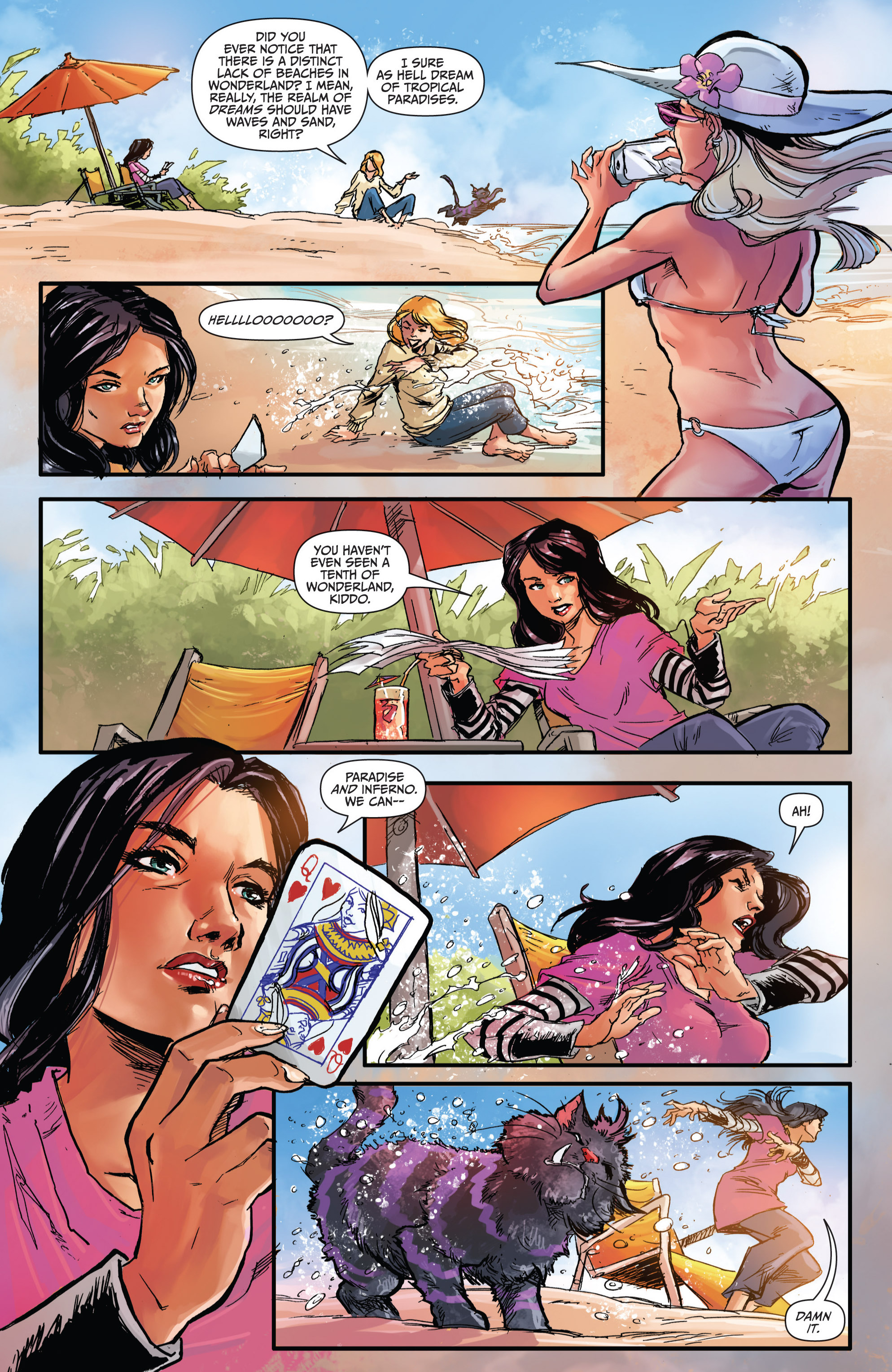 Read online Grimm Fairy Tales presents Wonderland comic -  Issue #49 - 5