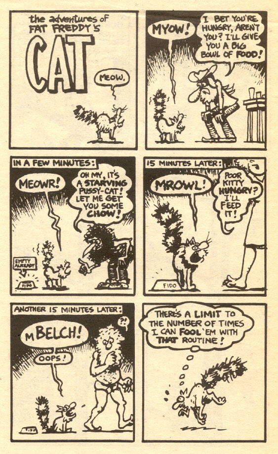 Read online Adventures of Fat Freddy's Cat comic -  Issue #3 - 46