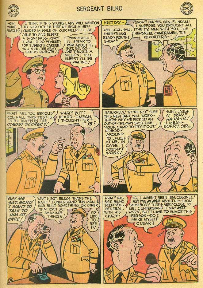 Read online Sergeant Bilko comic -  Issue #3 - 33